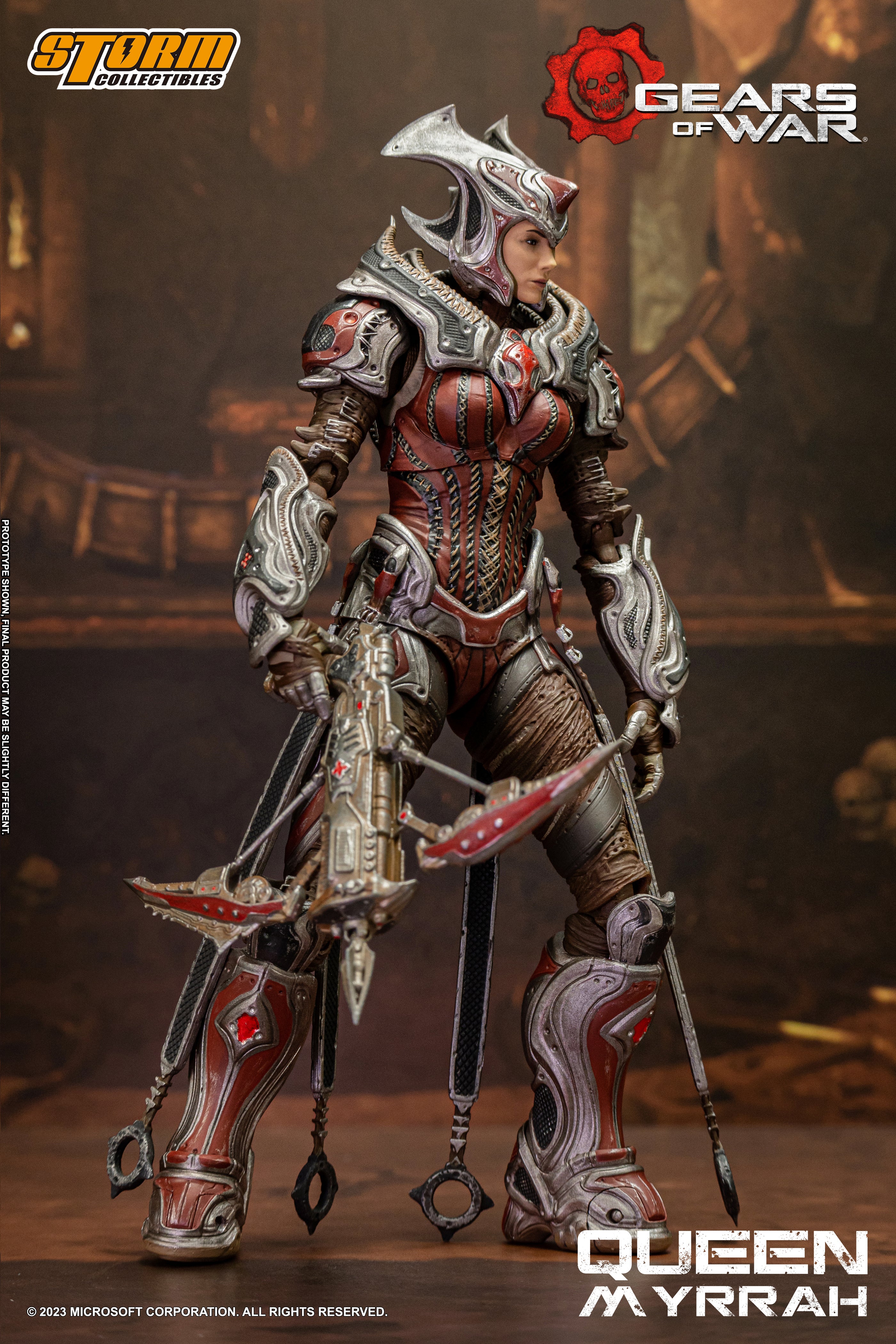 STORM COLLECTIBLES GEARS OF WAR QUEEN MYRRAH 1/12 SCALE AF | 4897072873078