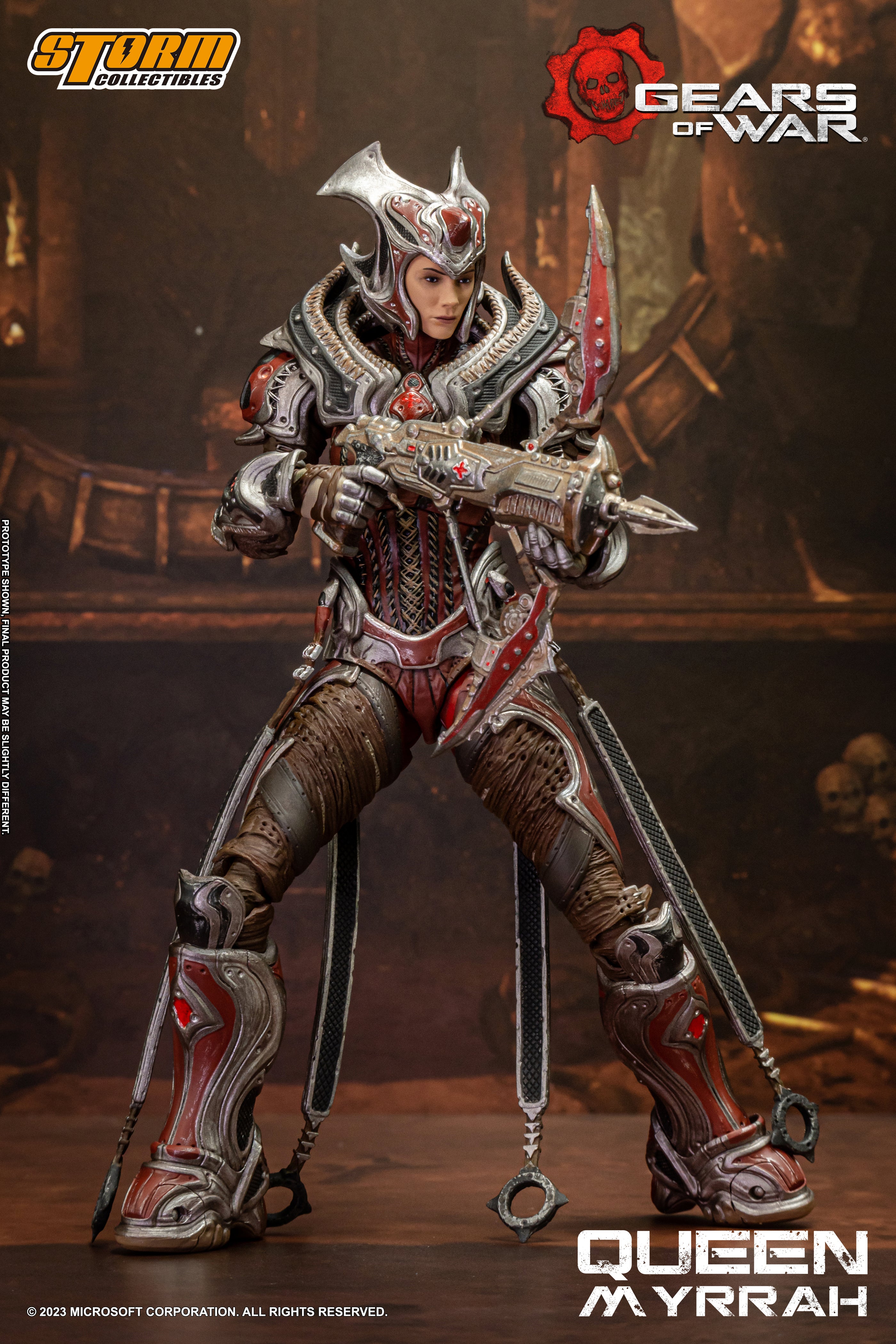 STORM COLLECTIBLES GEARS OF WAR QUEEN MYRRAH 1/12 SCALE AF | 4897072873078