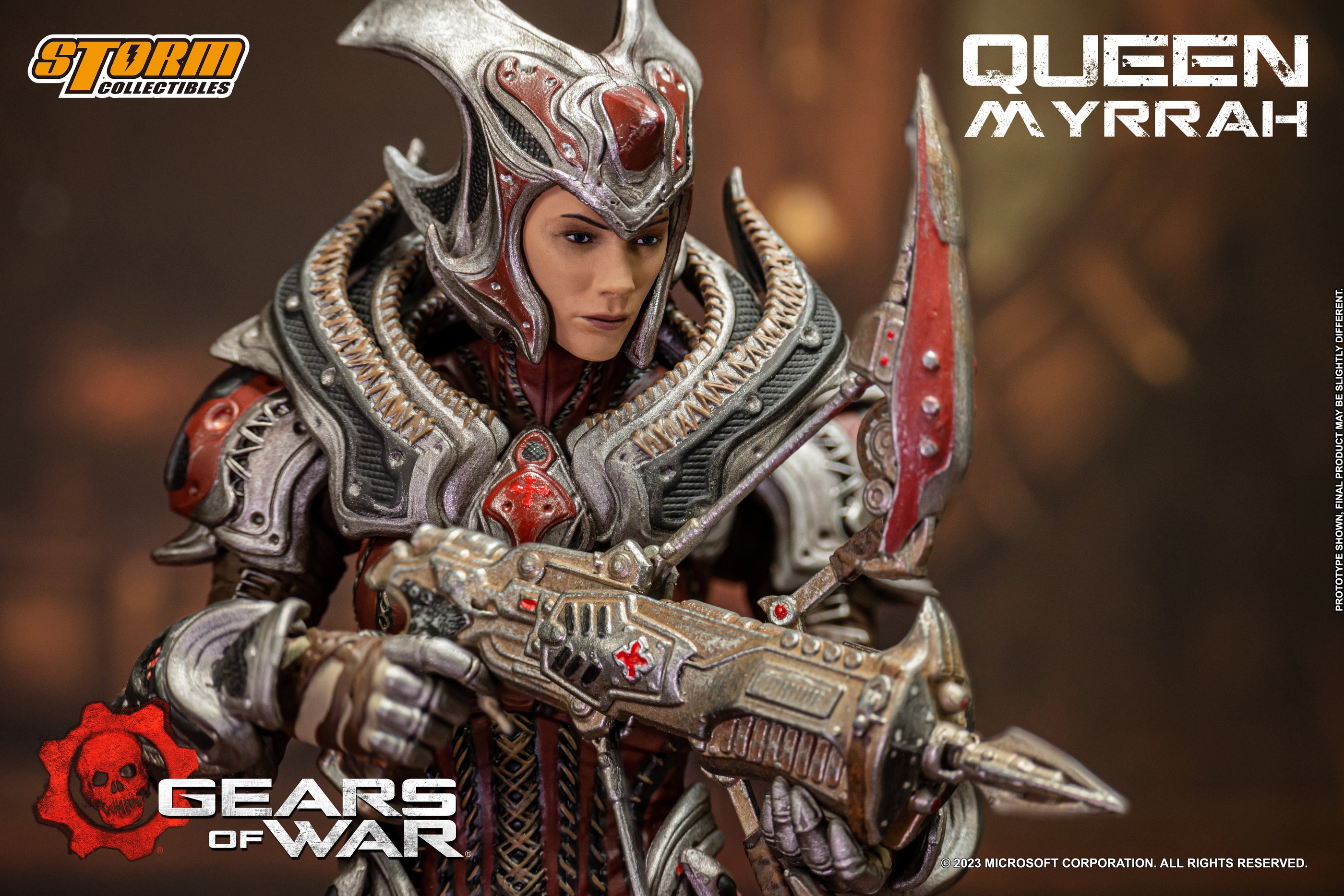 STORM COLLECTIBLES GEARS OF WAR QUEEN MYRRAH 1/12 SCALE AF | 4897072873078