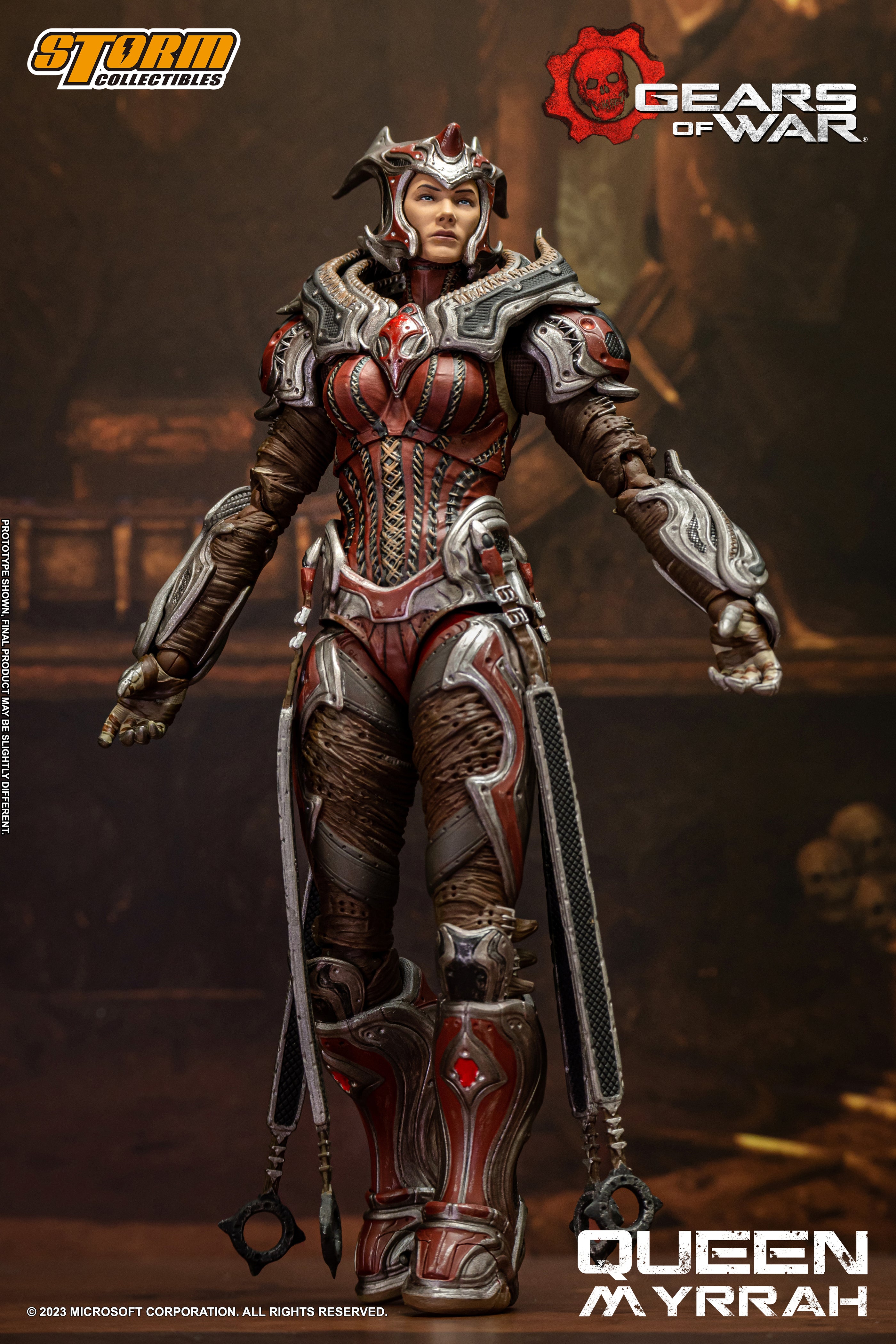STORM COLLECTIBLES GEARS OF WAR QUEEN MYRRAH 1/12 SCALE AF | 4897072873078