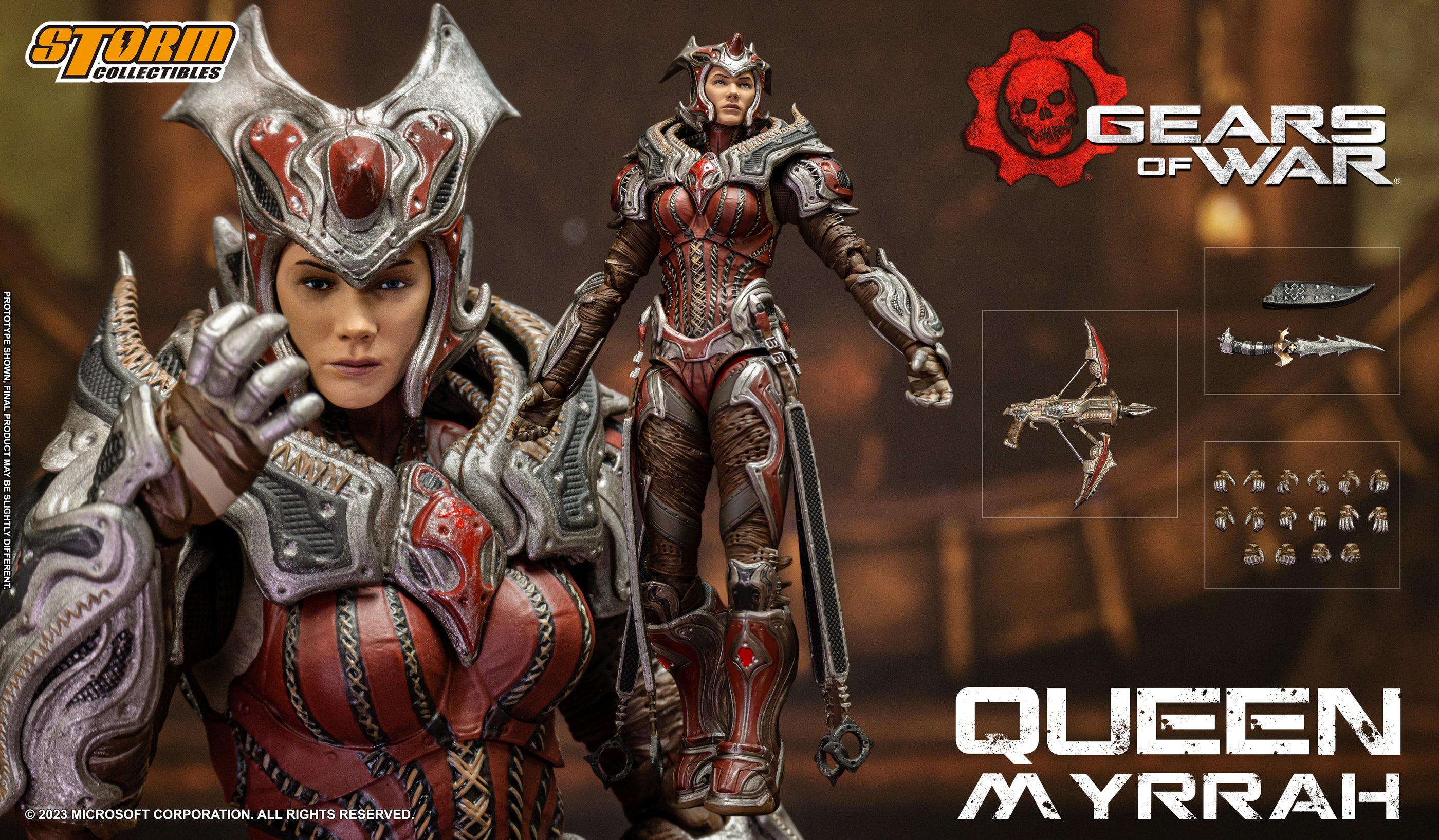 STORM COLLECTIBLES GEARS OF WAR QUEEN MYRRAH 1/12 SCALE AF | 4897072873078