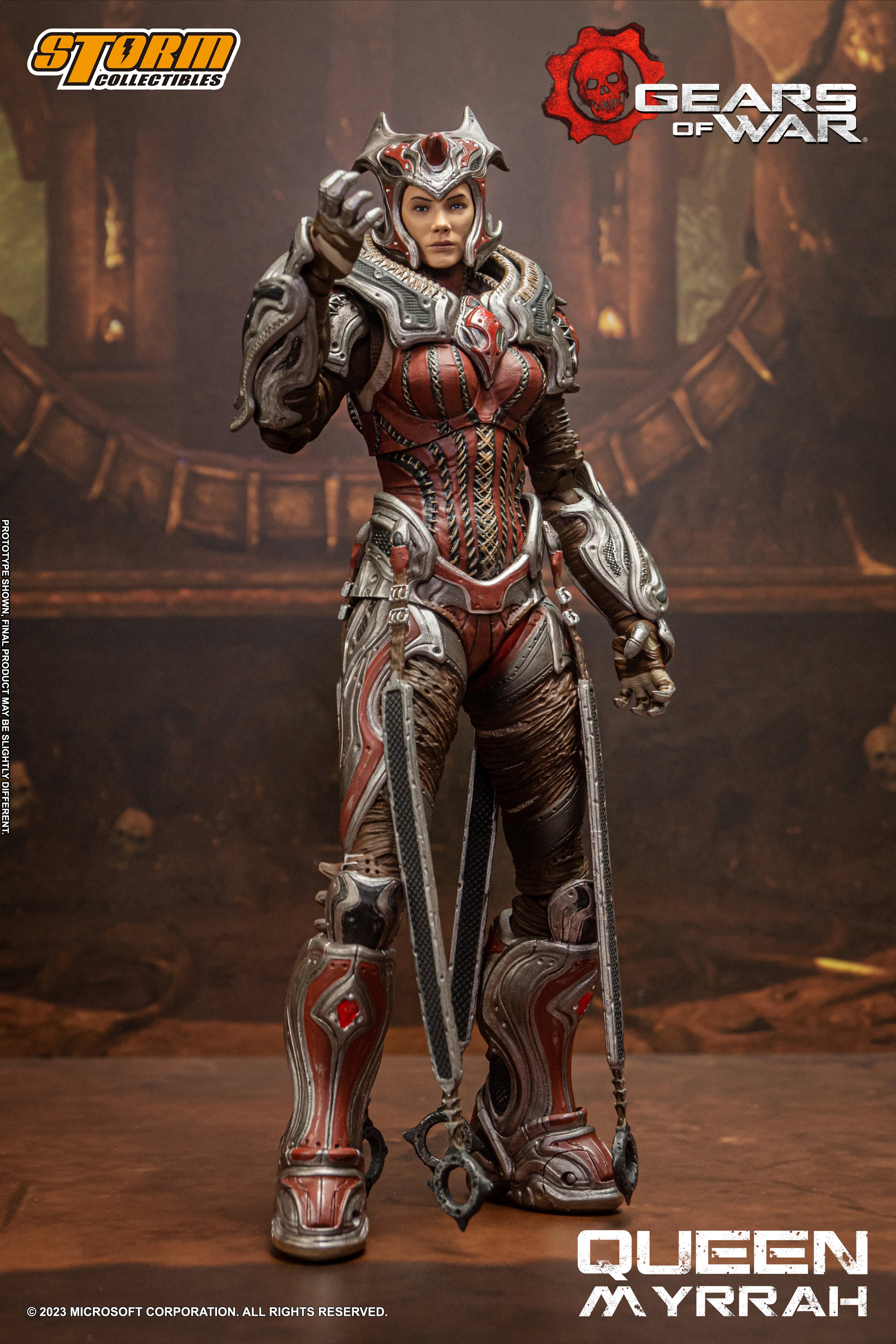 STORM COLLECTIBLES GEARS OF WAR QUEEN MYRRAH 1/12 SCALE AF | 4897072873078