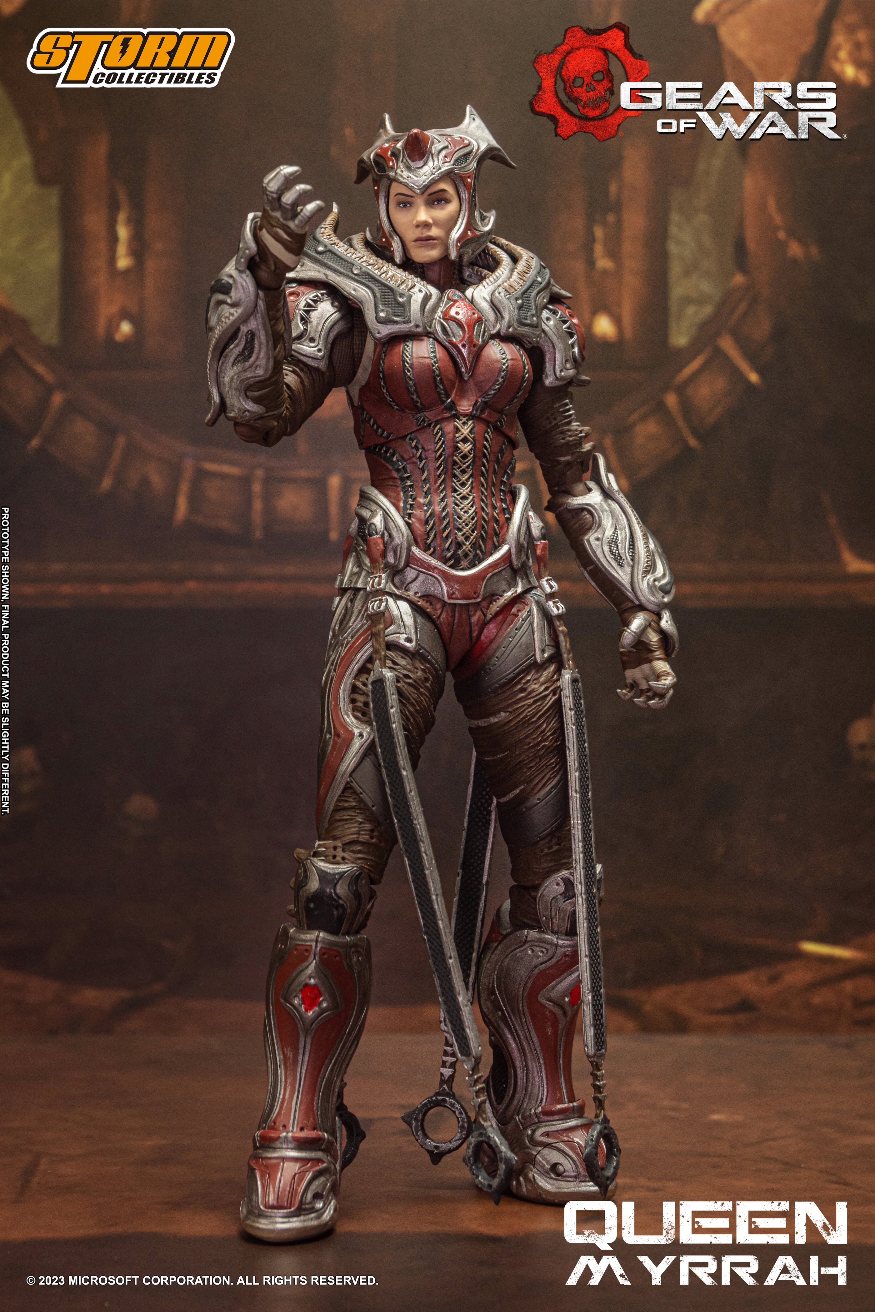 STORM COLLECTIBLES GEARS OF WAR QUEEN MYRRAH 1/12 SCALE AF | 4897072873078
