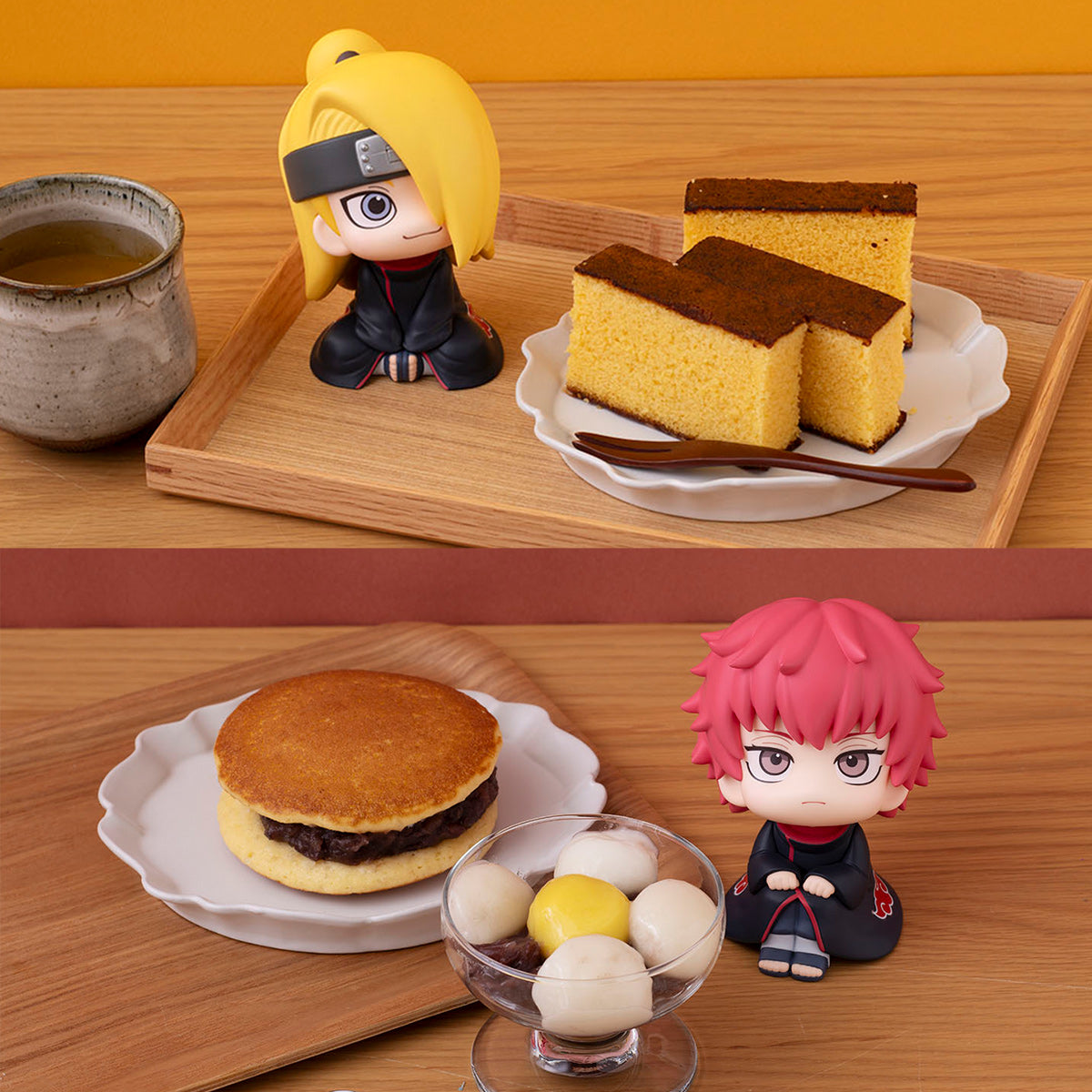 MegaHouse Lookup Naruto Shippuden Sasori＆Deidara Set 【with gift】