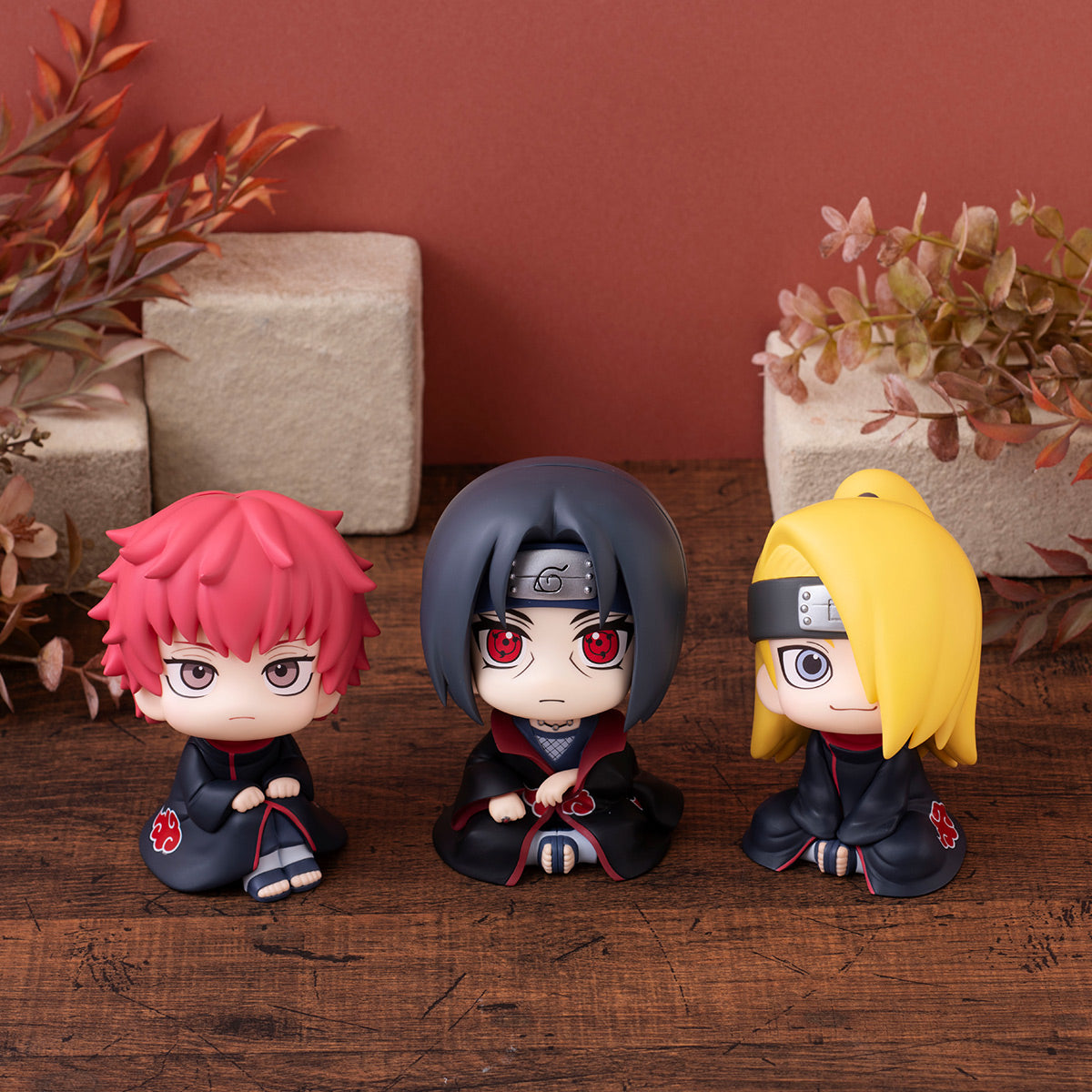 MegaHouse Lookup Naruto Shippuden Sasori＆Deidara Set 【with gift】