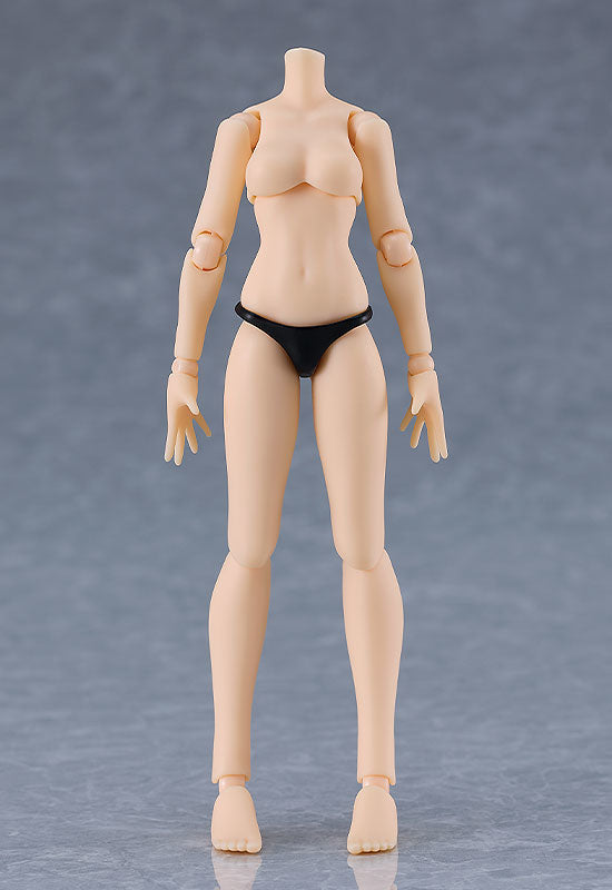 Good Smile Company figma Female Body (Mika) with Mini Skirt Chinese Dress Outfit (White)(4545784069134)