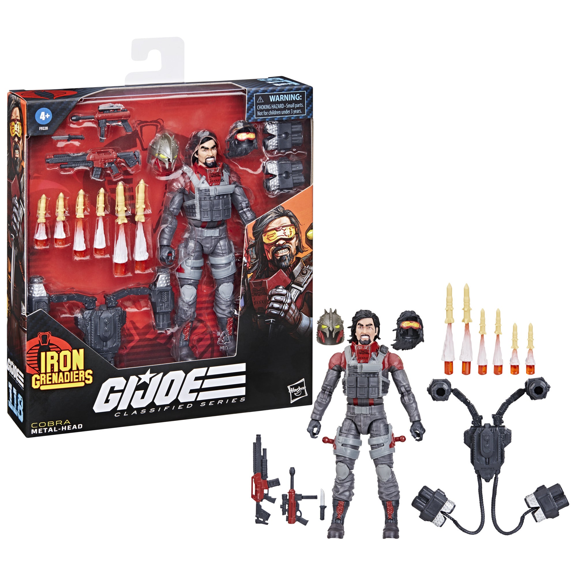 GI JOE CLASSIFIED SERIES 6IN METAL-HEAD DLX AF | 5010996209740