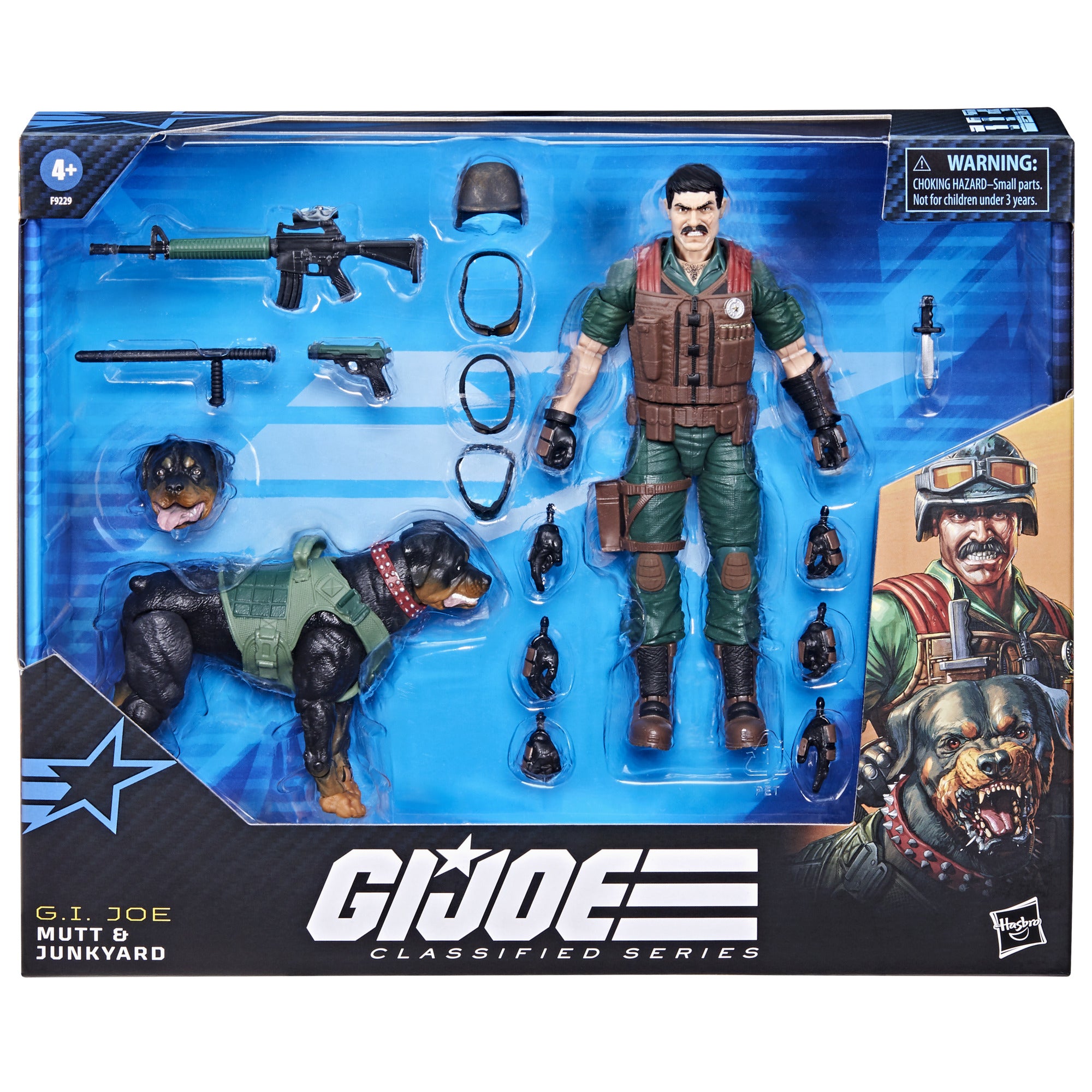 GI JOE CLASSIFIED SERIES 6IN MUTT & JUNKYARD DLX AF | 5010996209788