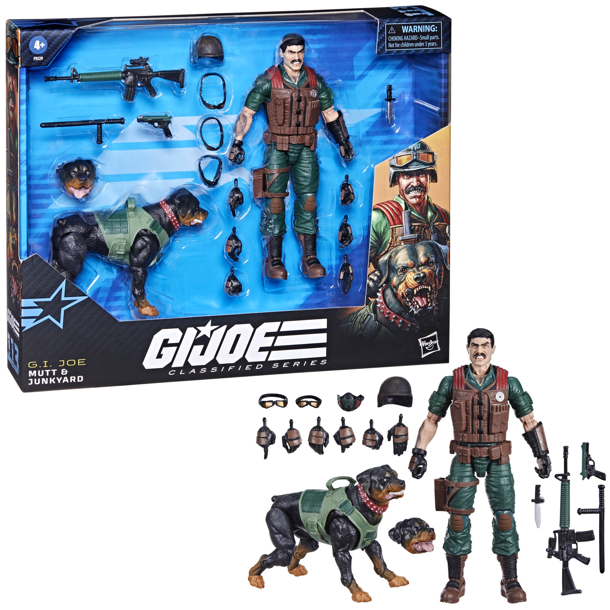 GI JOE CLASSIFIED SERIES 6IN MUTT & JUNKYARD DLX AF | 5010996209788