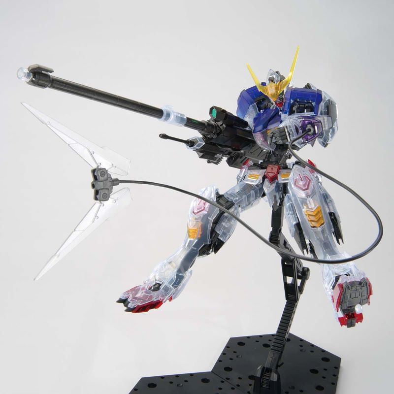 P-Bandai MG 1/100 The Gundam Base Limited Expansion Parts Set for Gundam Barbatos [Clear Color] (MS body not included)