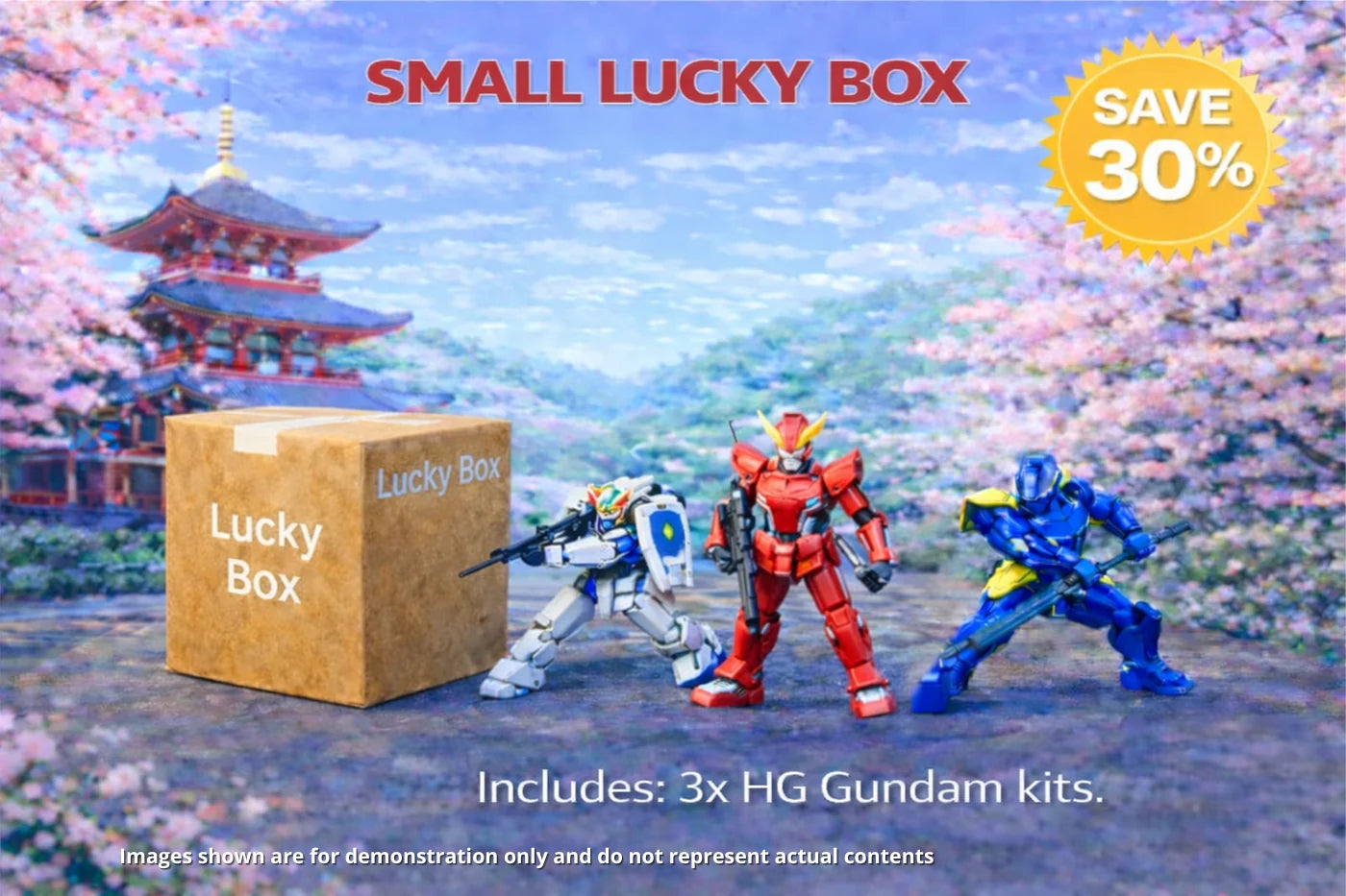 SMALL GUNDAM LUCKY BOX