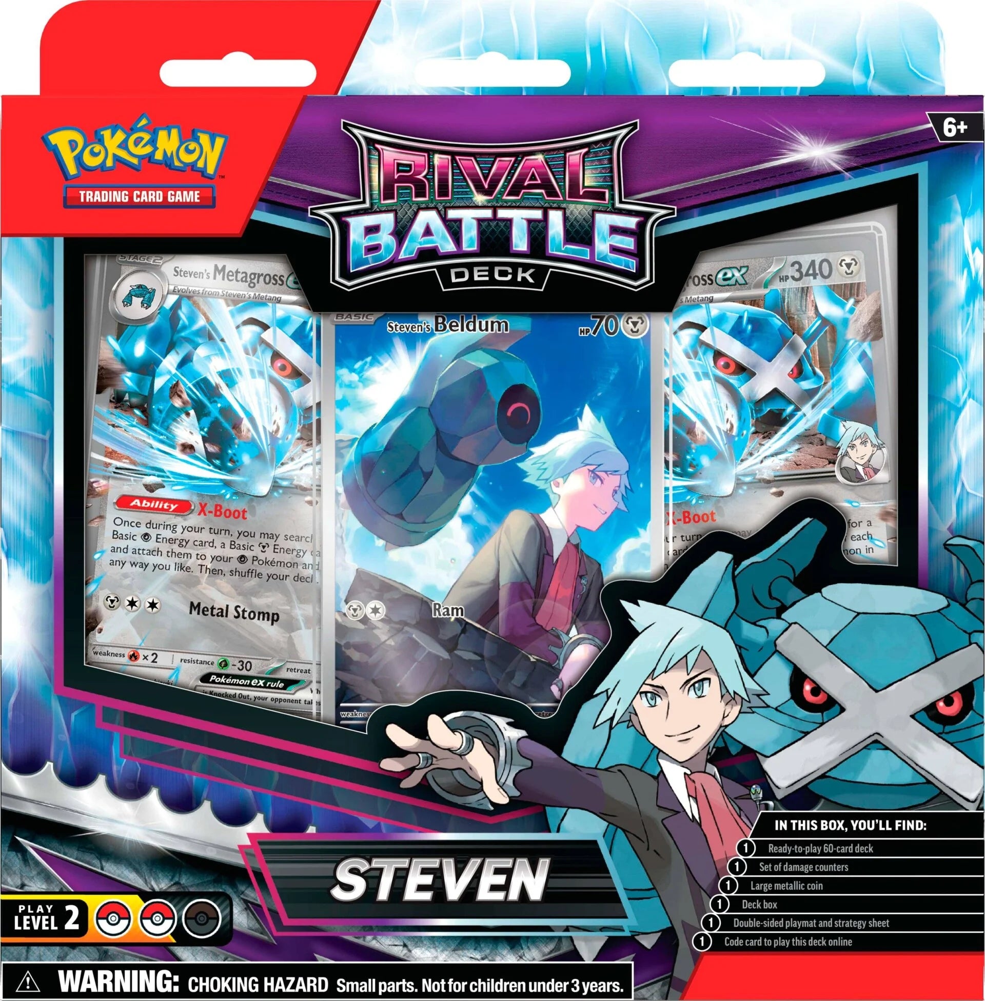POKEMON RIVAL BATTLE DECKS MARNIE/STEVEN(196214111844)