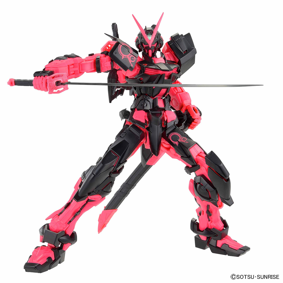 MG 1/100 The Gundam Base Limited Gundam Astray Red Frame [Recirculation Color / Neon Pink]
