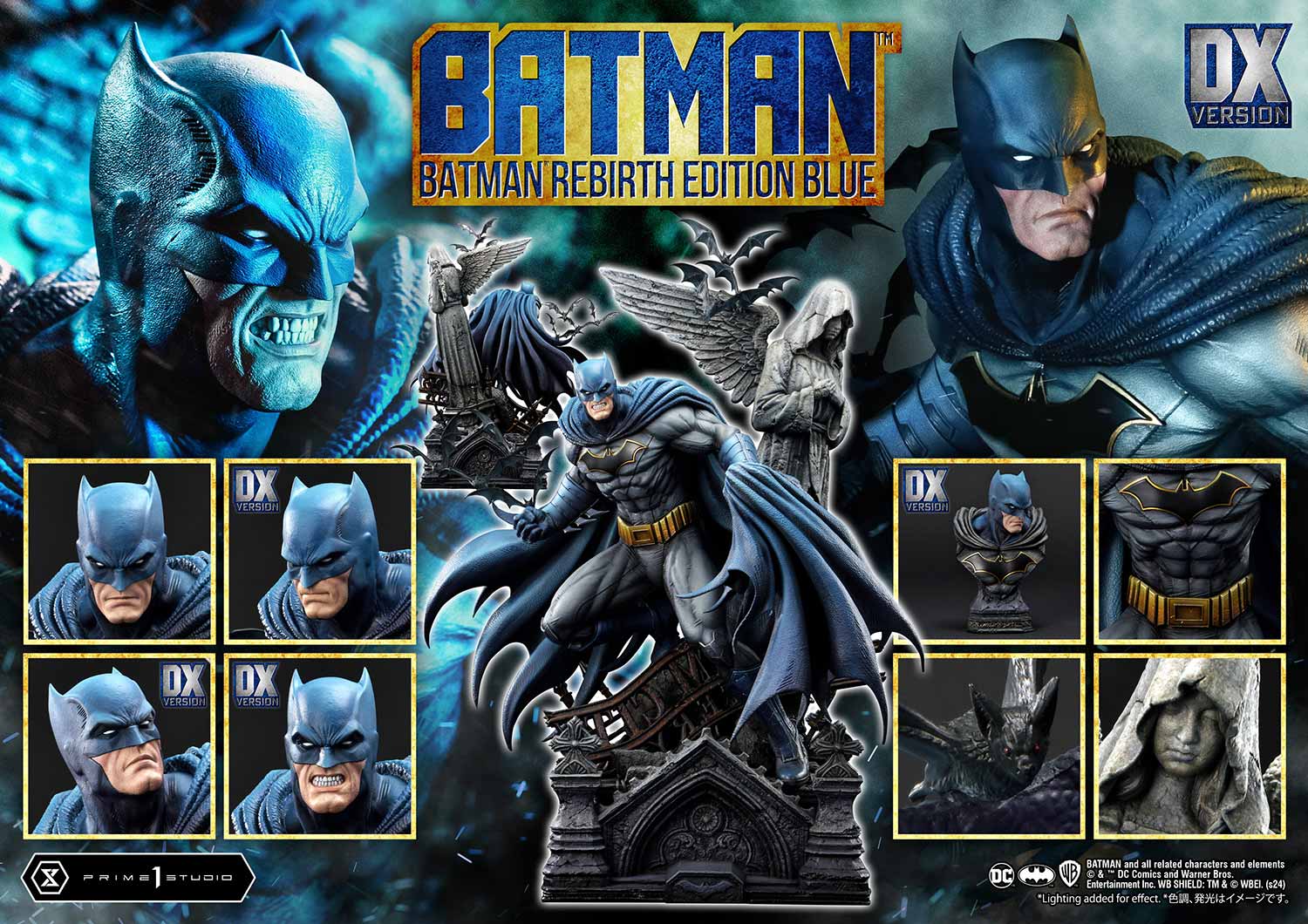 Ultimate Premium Masterline Batman (Comics) Batman Rebirth Edition (Blue) DX Bonus Version