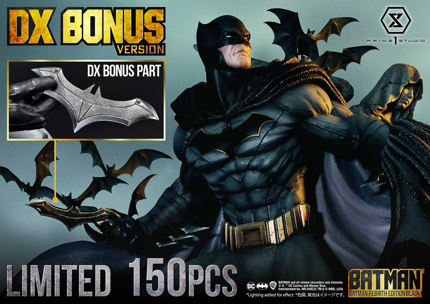 Ultimate Premium Masterline Batman (Comics) Batman Rebirth Edition (Black) Deluxe Version