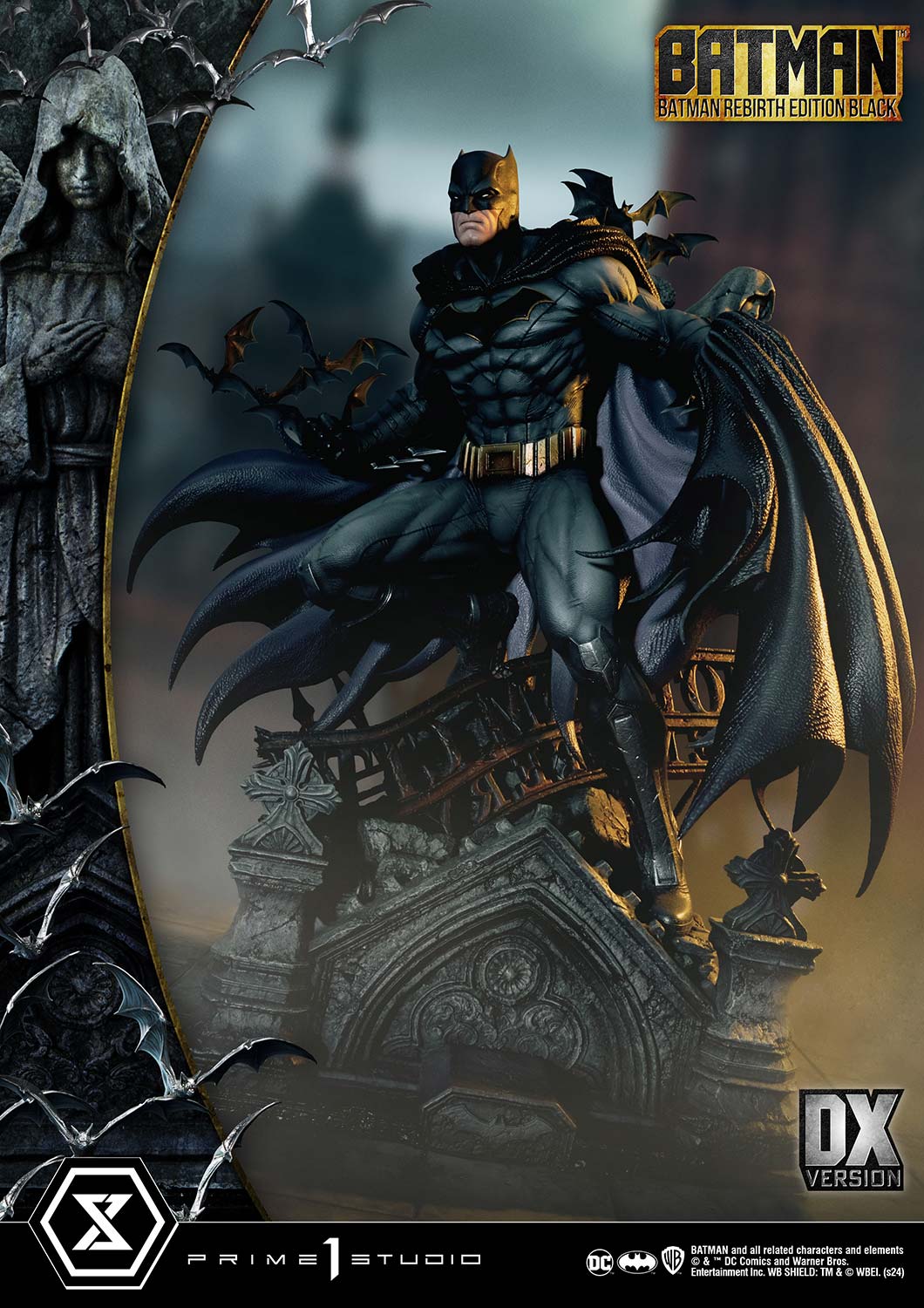 Ultimate Premium Masterline Batman (Comics) Batman Rebirth Edition (Black) Deluxe Version