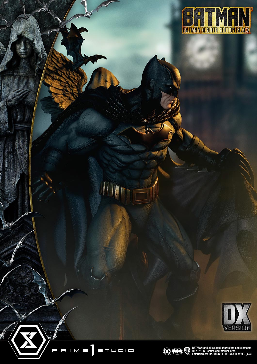 Ultimate Premium Masterline Batman (Comics) Batman Rebirth Edition (Black) Deluxe Version