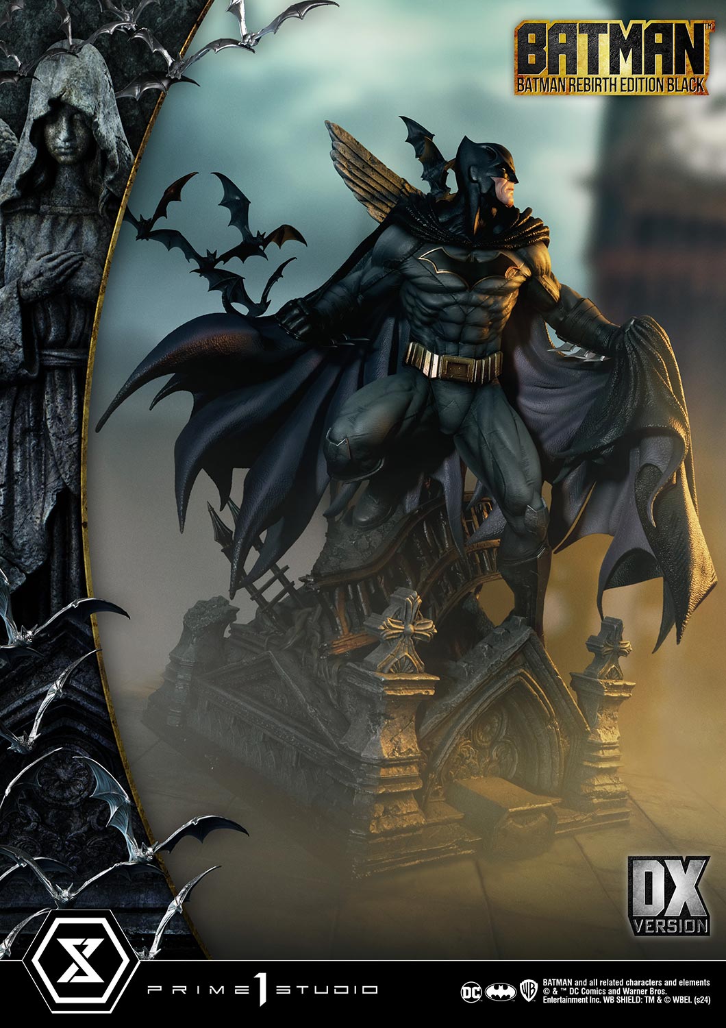 Ultimate Premium Masterline Batman (Comics) Batman Rebirth Edition (Black) DX Bonus Version