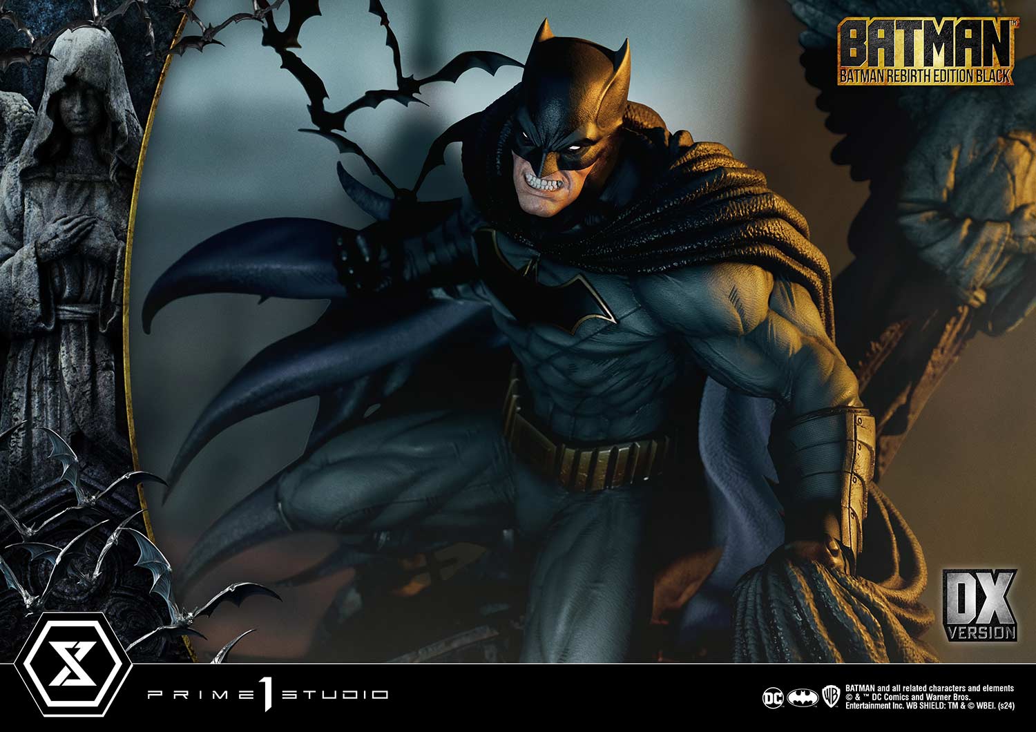 Ultimate Premium Masterline Batman (Comics) Batman Rebirth Edition (Black) DX Bonus Version
