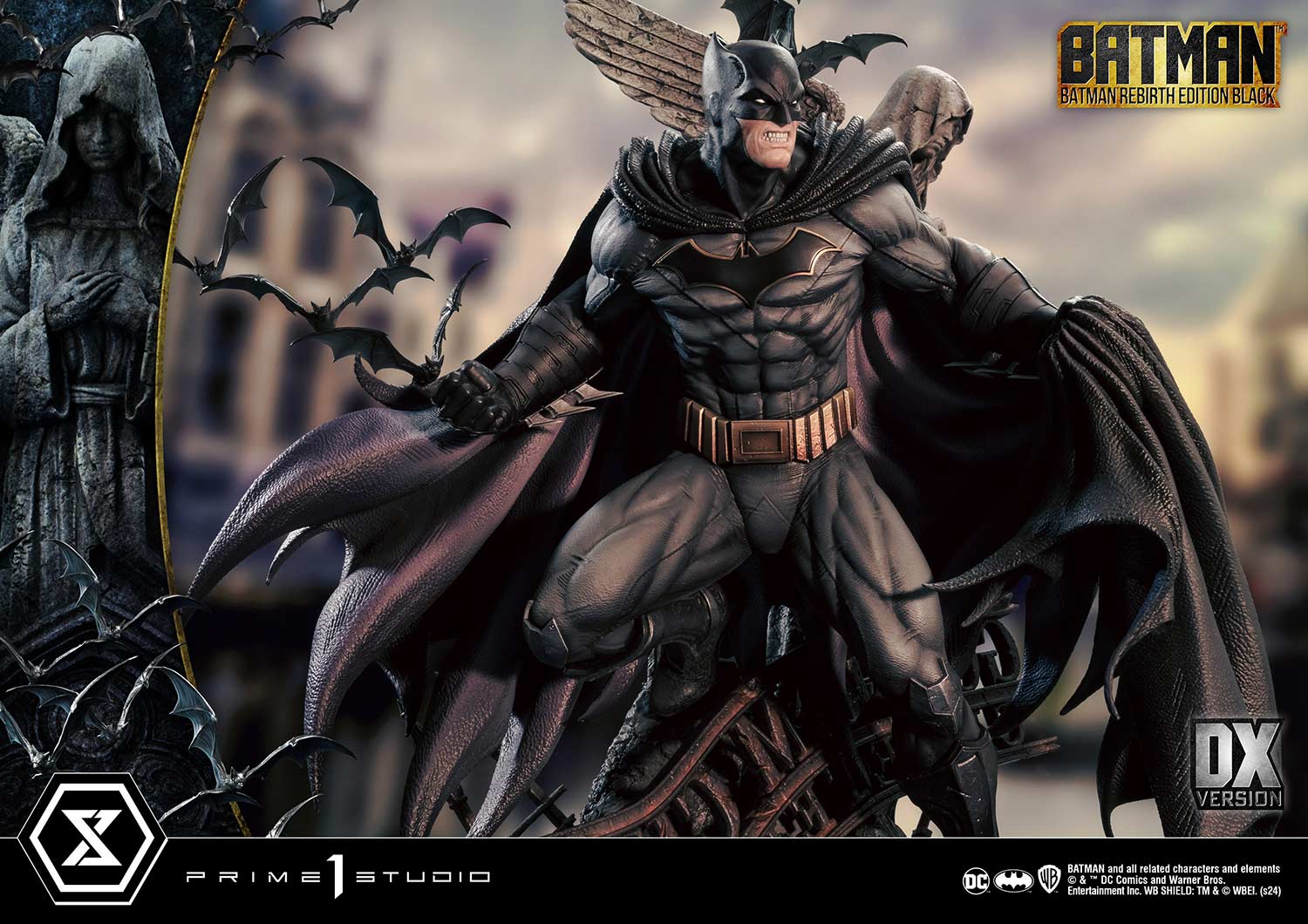 Ultimate Premium Masterline Batman (Comics) Batman Rebirth Edition (Black) Deluxe Version