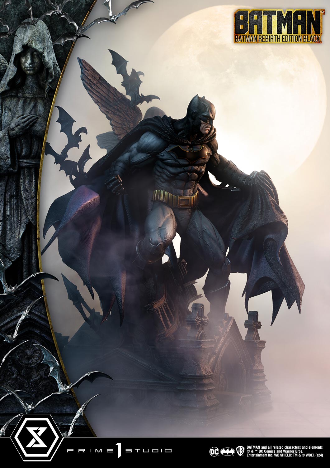 Ultimate Premium Masterline Batman (Comics) Batman Rebirth Edition (Black) Deluxe Version
