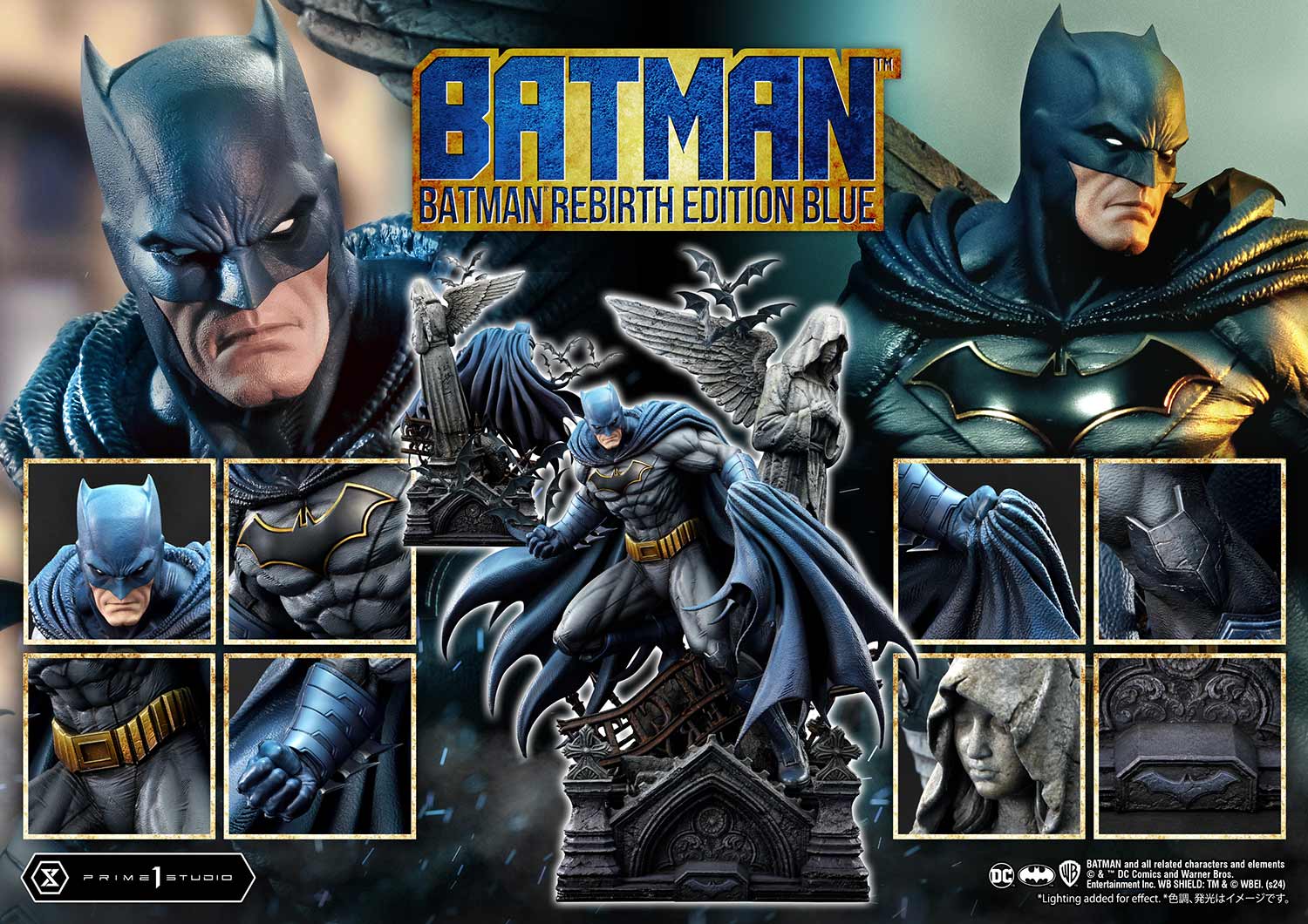 Ultimate Premium Masterline Batman (Comics) Batman Rebirth Edition (Blue)