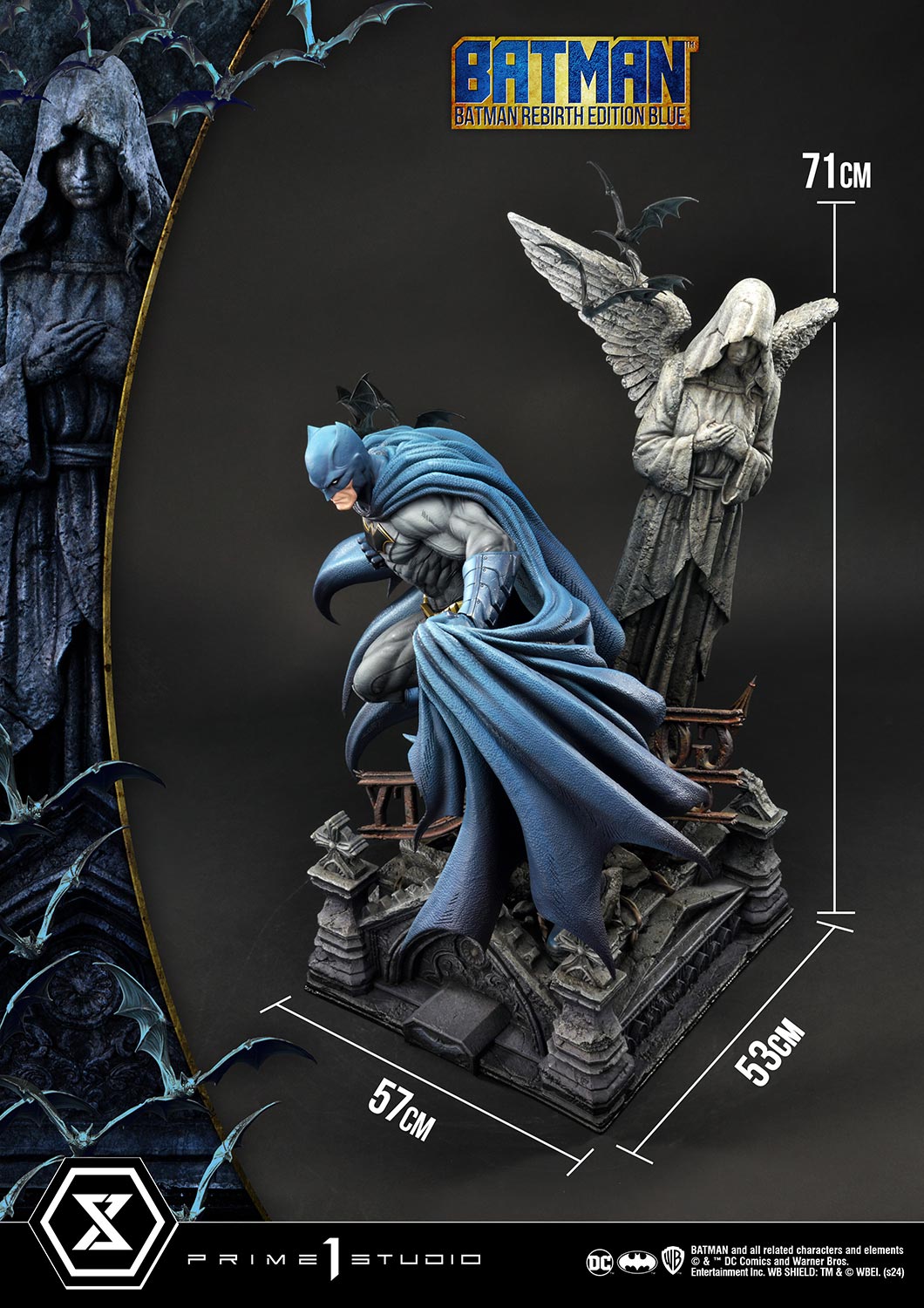 Ultimate Premium Masterline Batman (Comics) Batman Rebirth Edition (Blue)