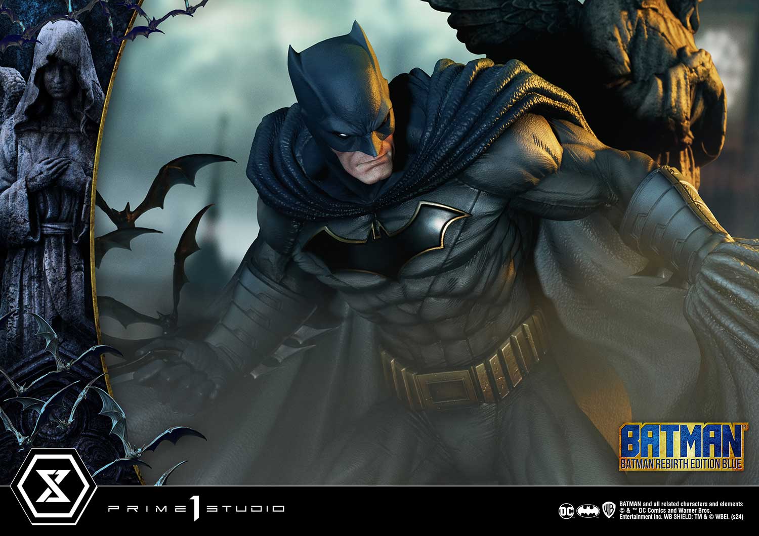 Ultimate Premium Masterline Batman (Comics) Batman Rebirth Edition (Blue)