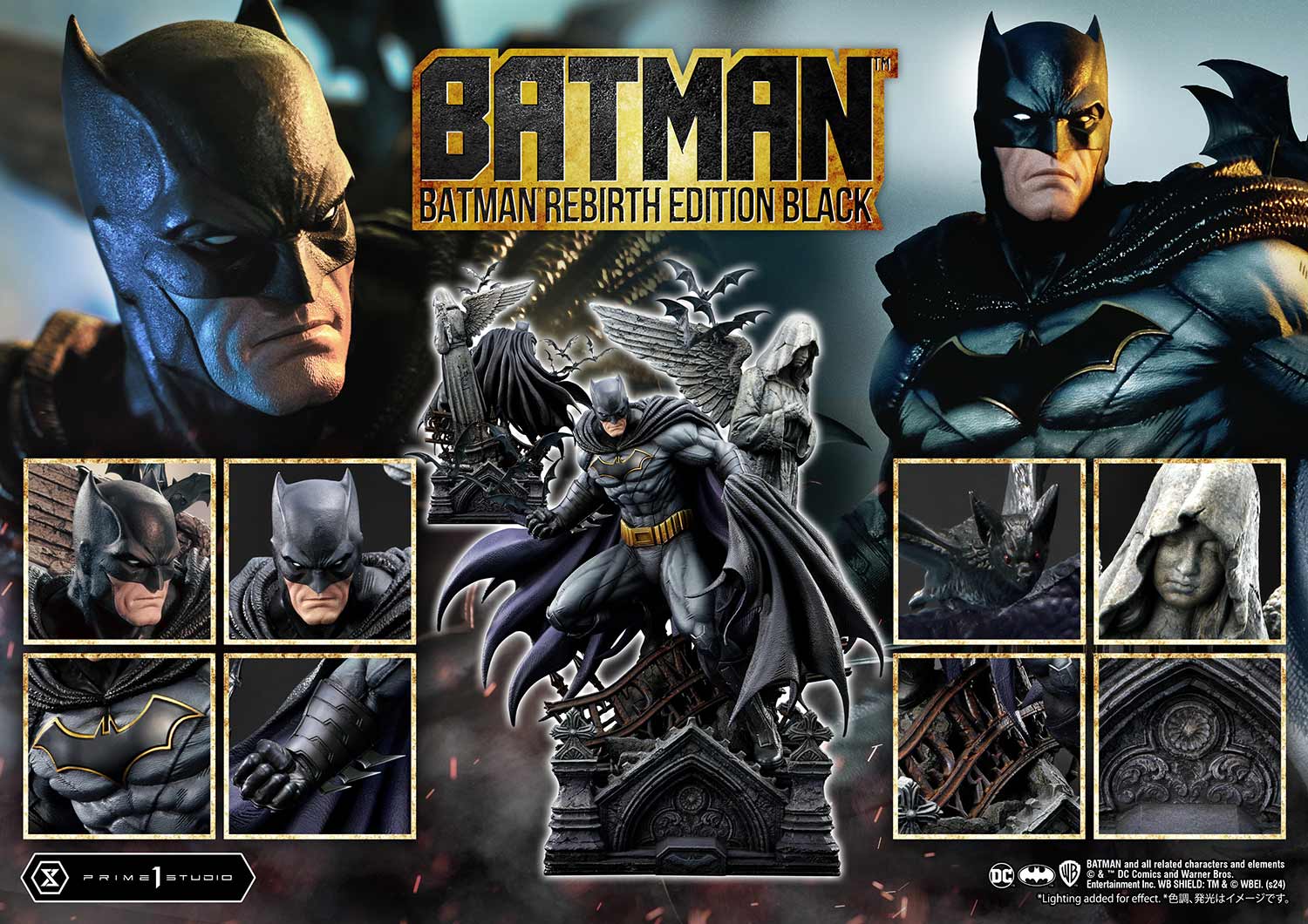 Ultimate Premium Masterline Batman (Comics) Batman Rebirth Edition (Black)