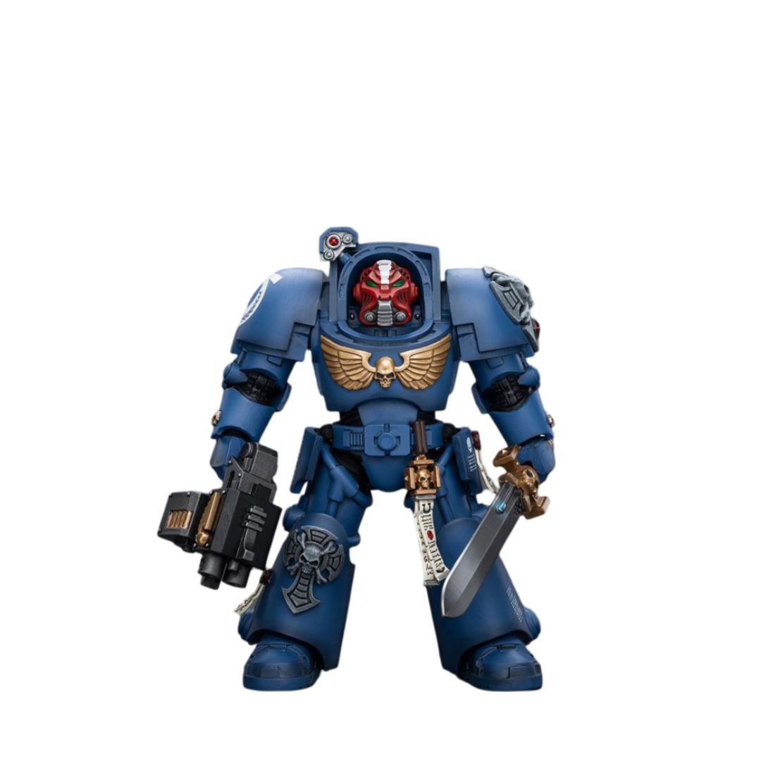 Joy Toy Ultramarines Terminator Squad Sergeant with Power Sword and Teleport Homer | 6973130379923