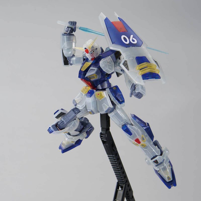 P-Bandai MG 1/100 The Gundam Base Limited Gundam F90 [Clear Color]
