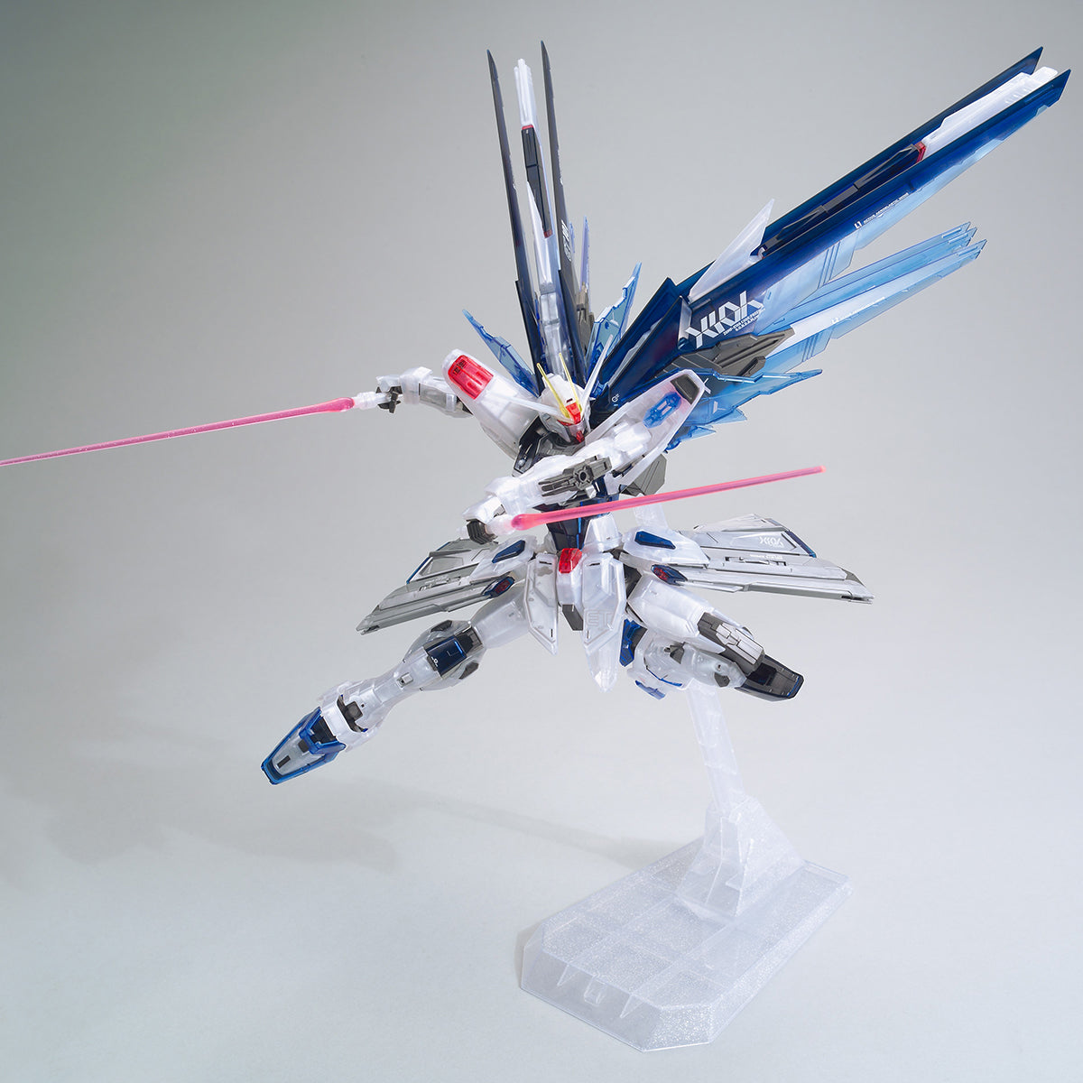 P-Bandai MG 1/100 The Gundam Base Limited Freedom Gundam Ver.2.0 [Clear Color]