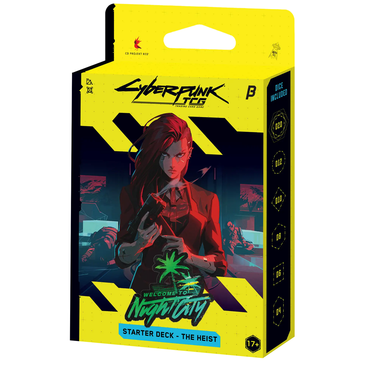 Cyberpunk TCG Beta Starter Deck The Heist box