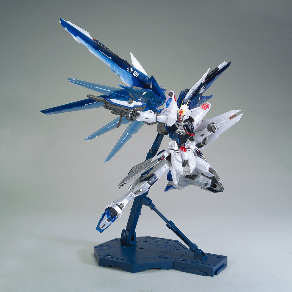 P-Bandai MG 1/100 The Gundam Base Limited Freedom Gundam Ver.2.0 [Clear Color]