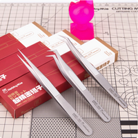Hobby Mio HMT-103 Ultra Precision Tweezer Bent Tip Model | 697285110203