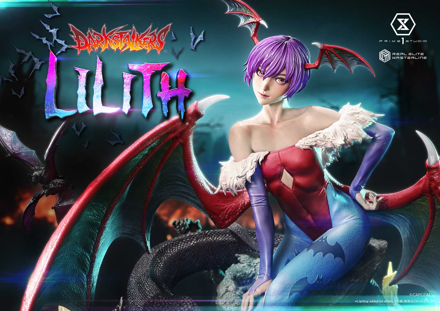 Real Elite Masterline Darkstalkers Lilith Bonus Version