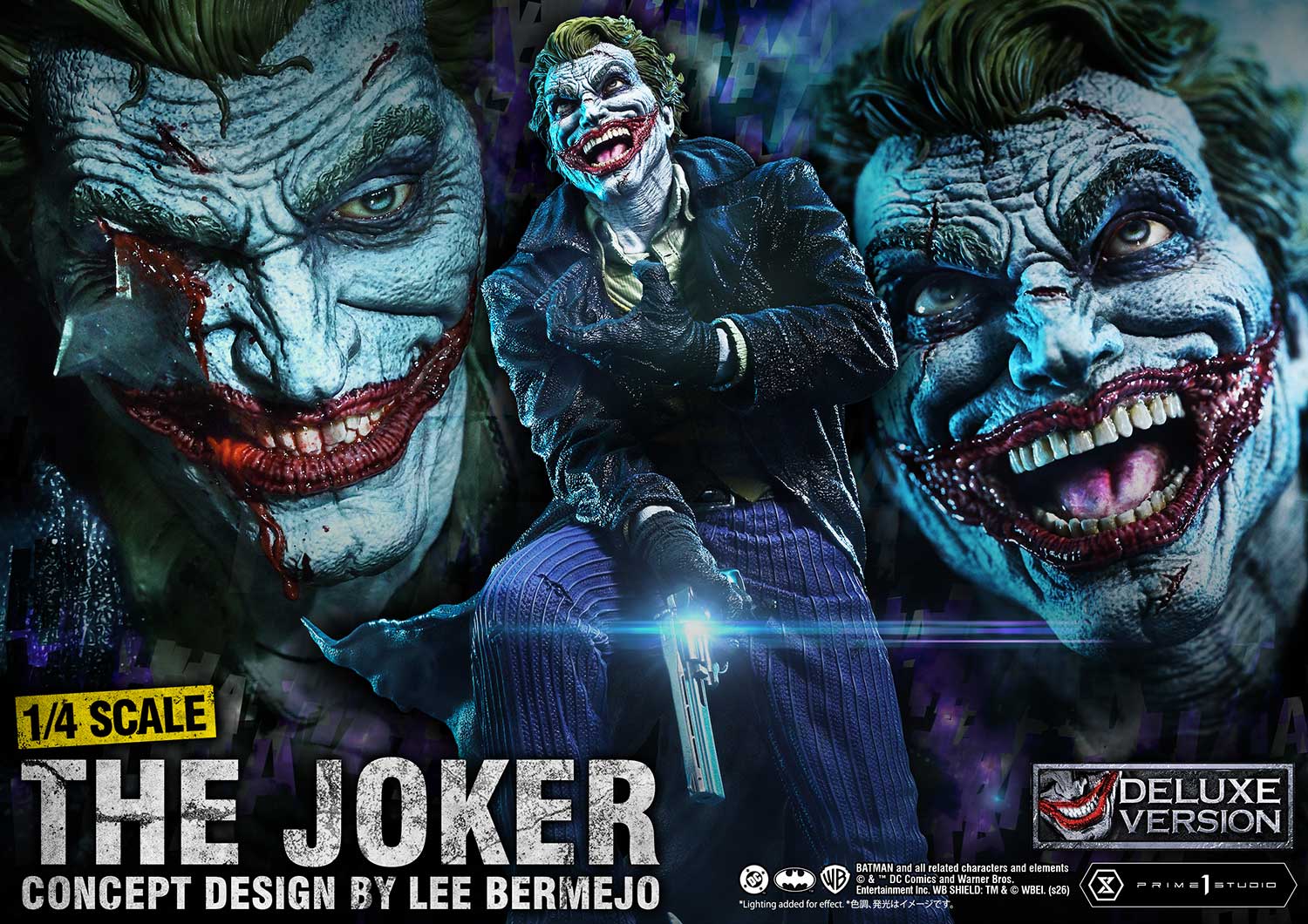 (PRE-ORDER) Ultimate Premium Masterline Batman (Comics) The Joker (Concept Design by Lee Bermejo) DX Bonus Version
