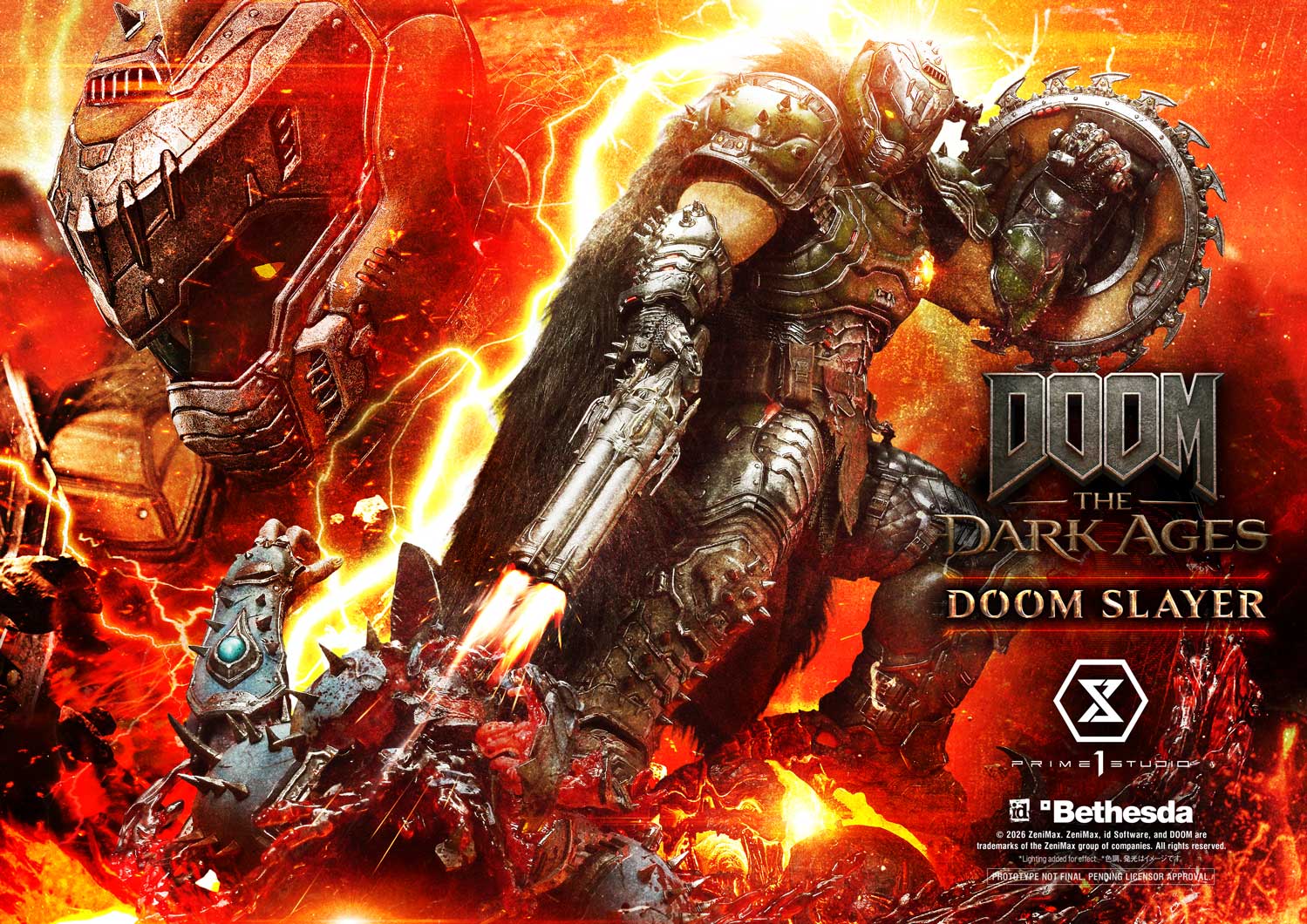 Ultimate Premium Masterline DOOM: The Dark Ages DOOM Slayer
