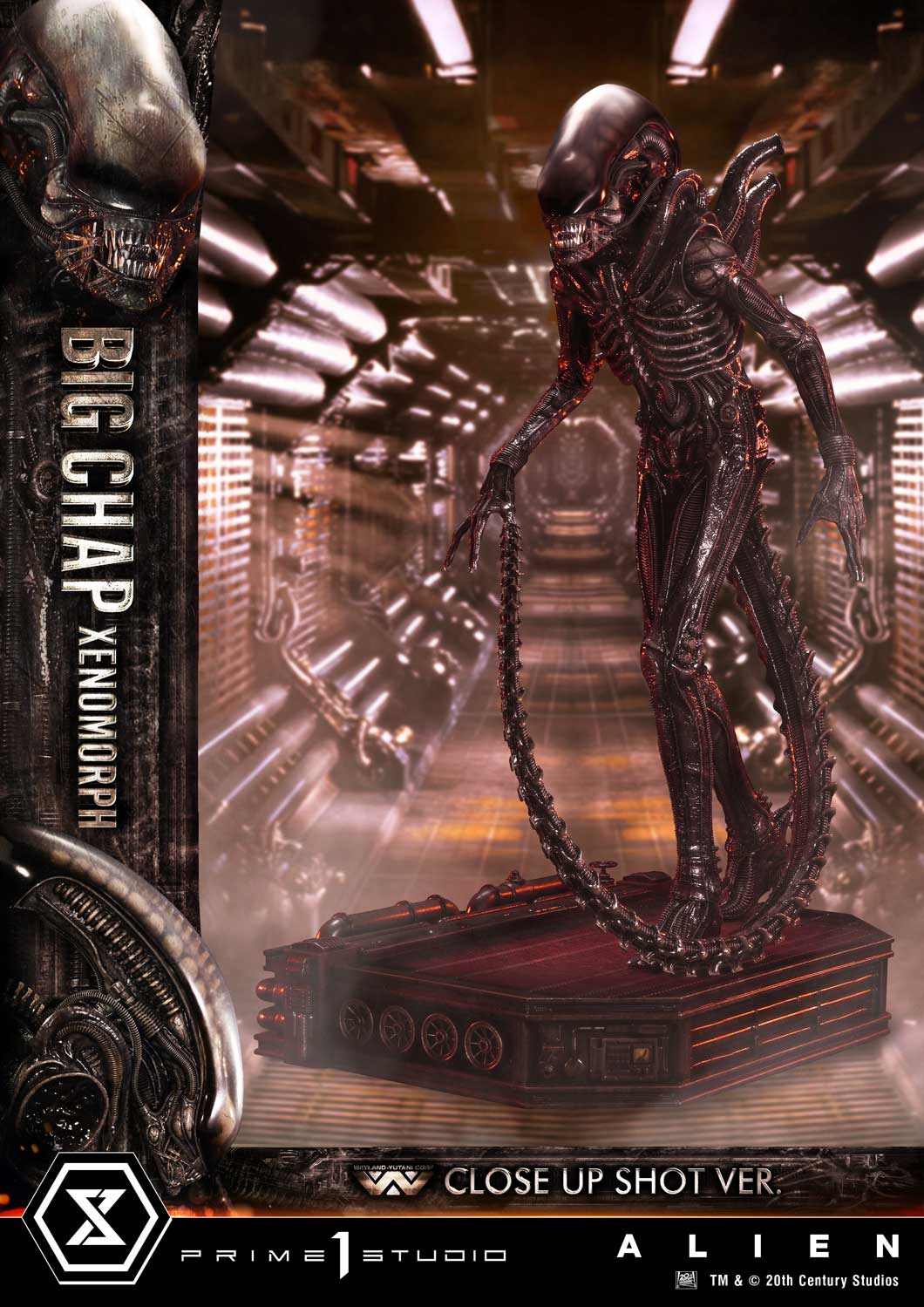 (PRE-ORDER) Museum Masterline XL Alien (Film) Big Chap Xenomorph Close Up Shot Ver.