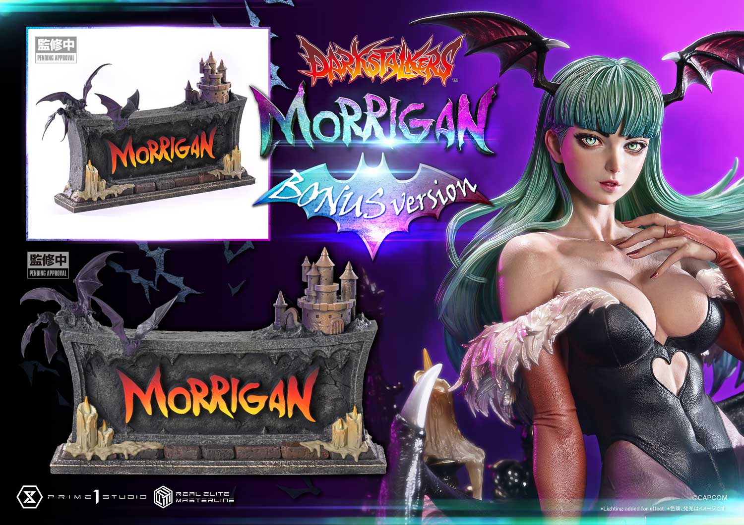 Real Elite Masterline Darkstalkers Morrigan