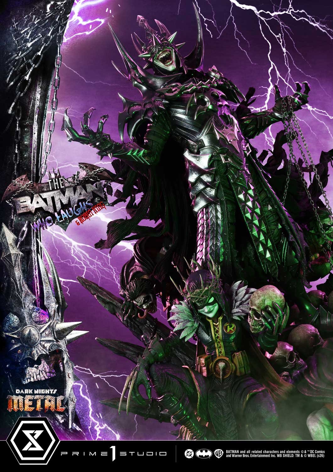 (PRE-ORDER) Museum Masterline Dark Nights: Death Metal The Batman Who Laughs & Robin King