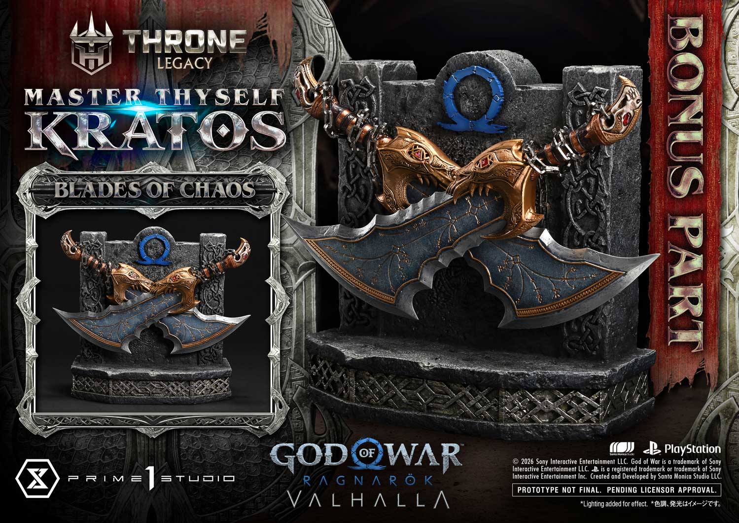 Throne Legacy God of War: Ragnarok Master Thyself Kratos