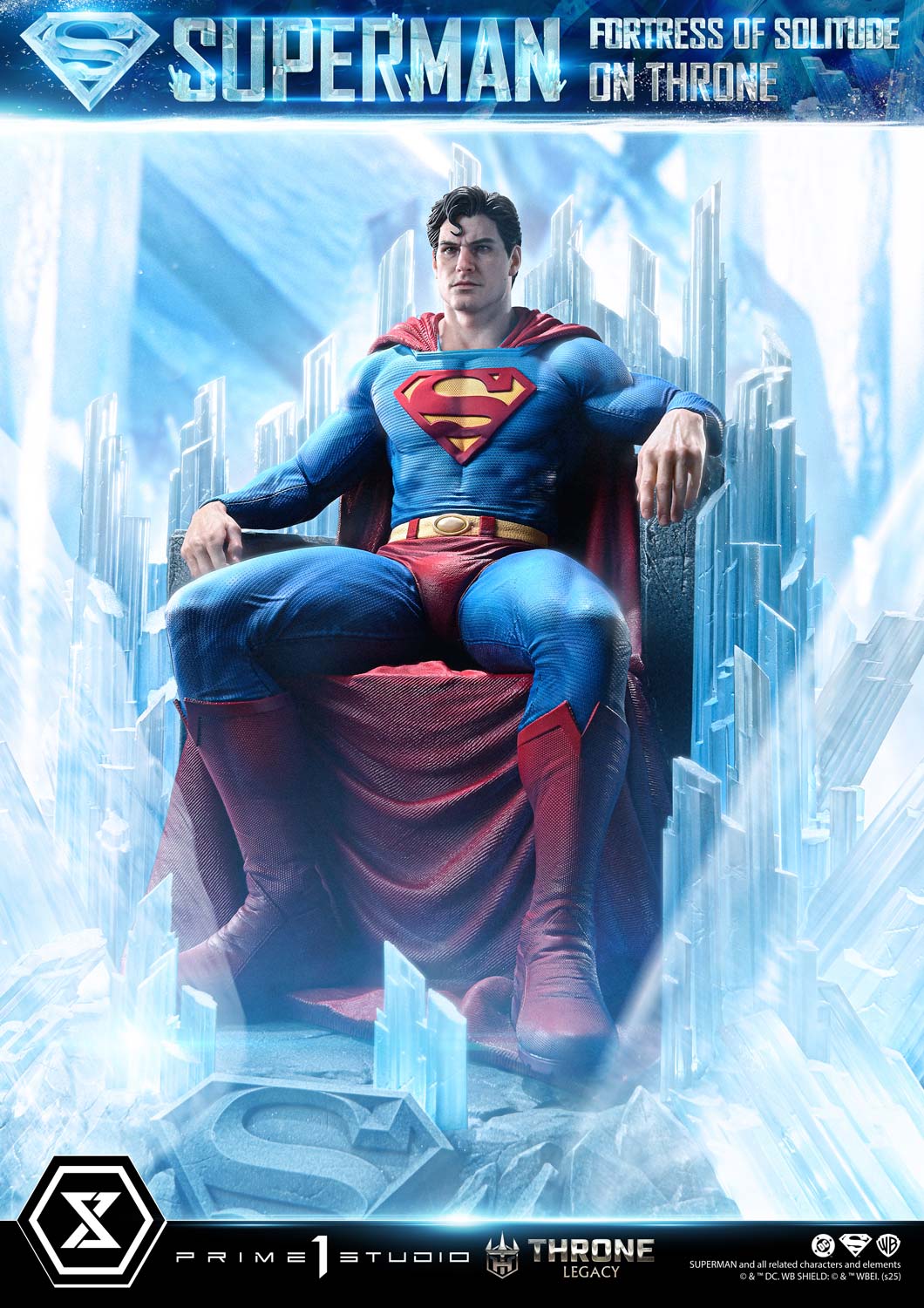 Throne Legacy Superman (Comics) Superman Fortress of Solitude on Throne (Design by Gabriele Dell'Otto)