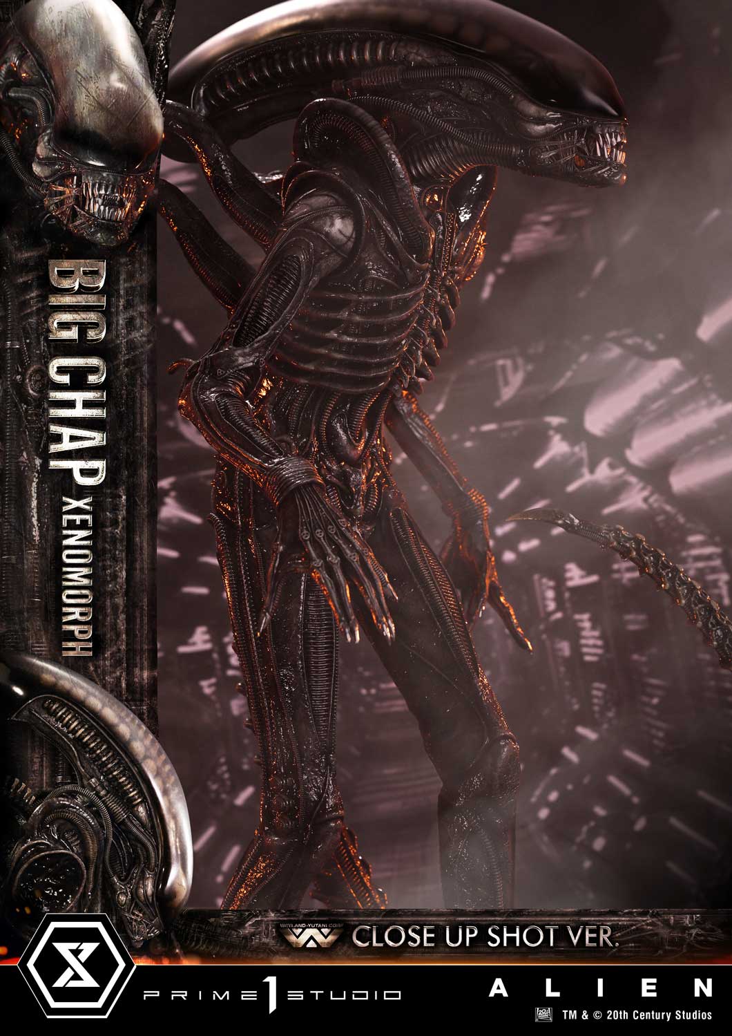 (PRE-ORDER) Museum Masterline XL Alien (Film) Big Chap Xenomorph Close Up Shot Ver.
