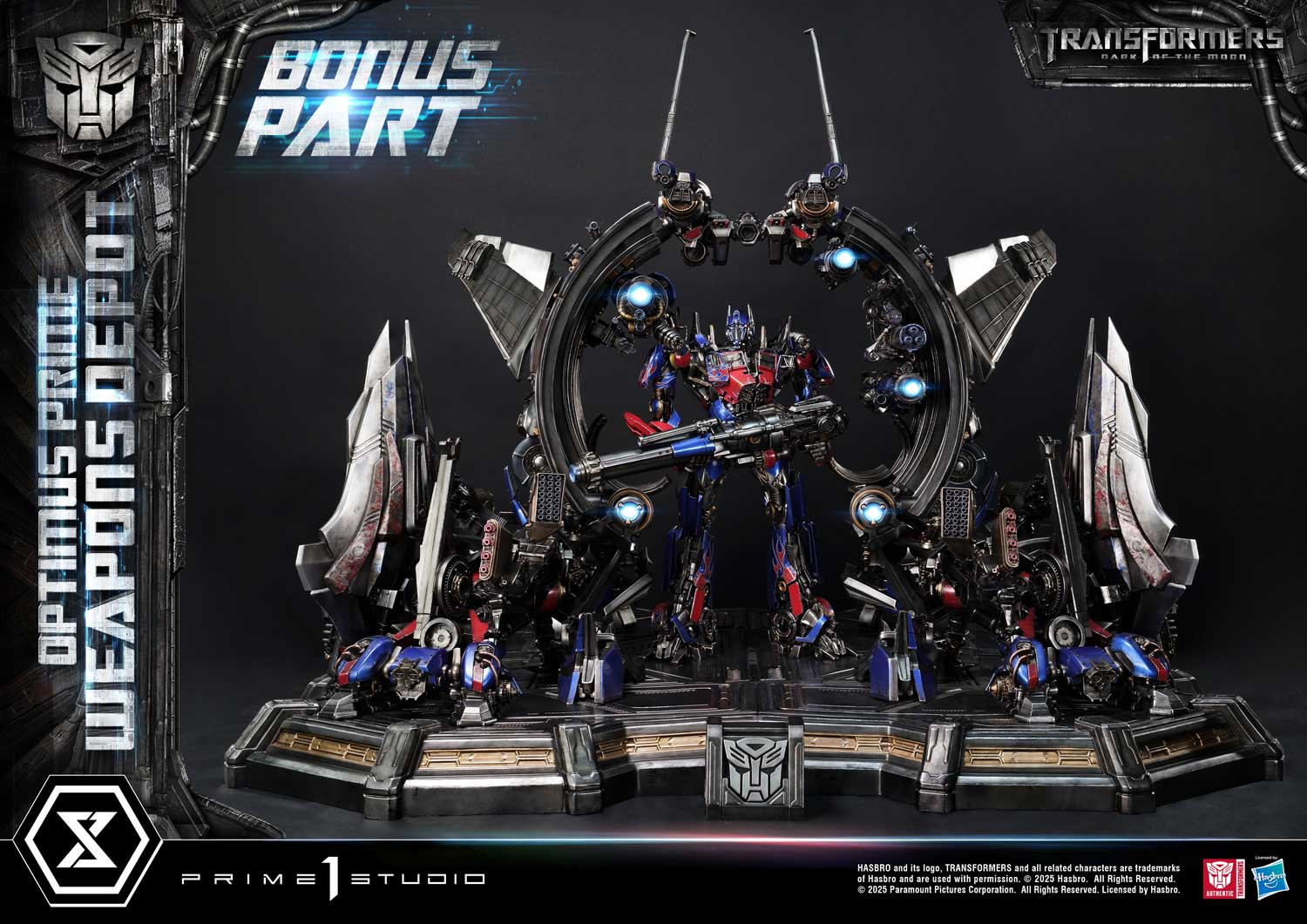 Museum Masterline Transformers: Dark of the Moon (Film) Optimus Prime Weapons Depot