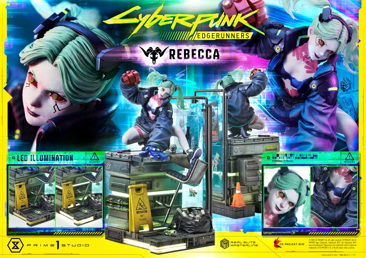 Real Elite Masterline Cyberpunk: Edgerunners Rebecca