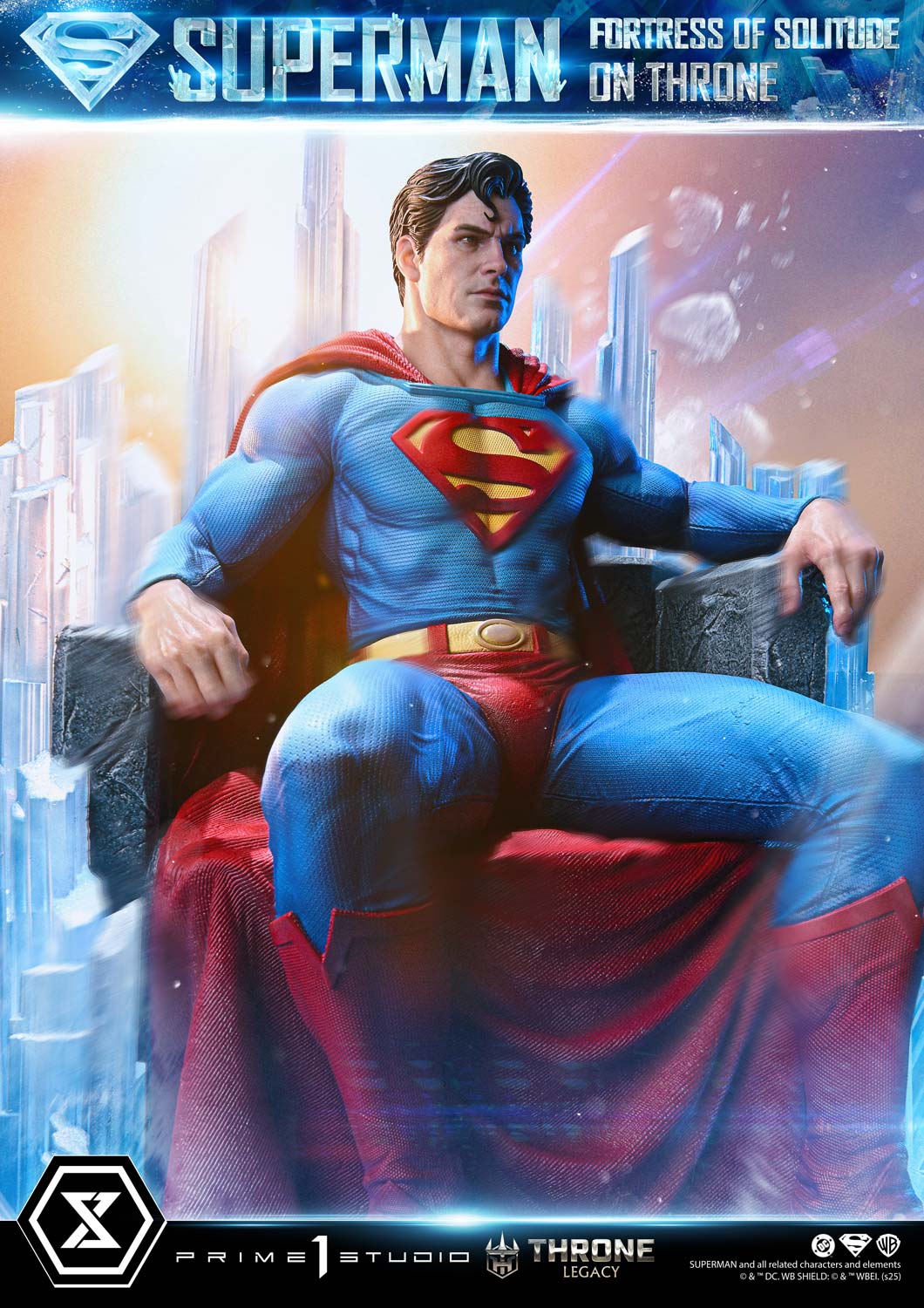 Throne Legacy Superman (Comics) Superman Fortress of Solitude on Throne (Design by Gabriele Dell'Otto)