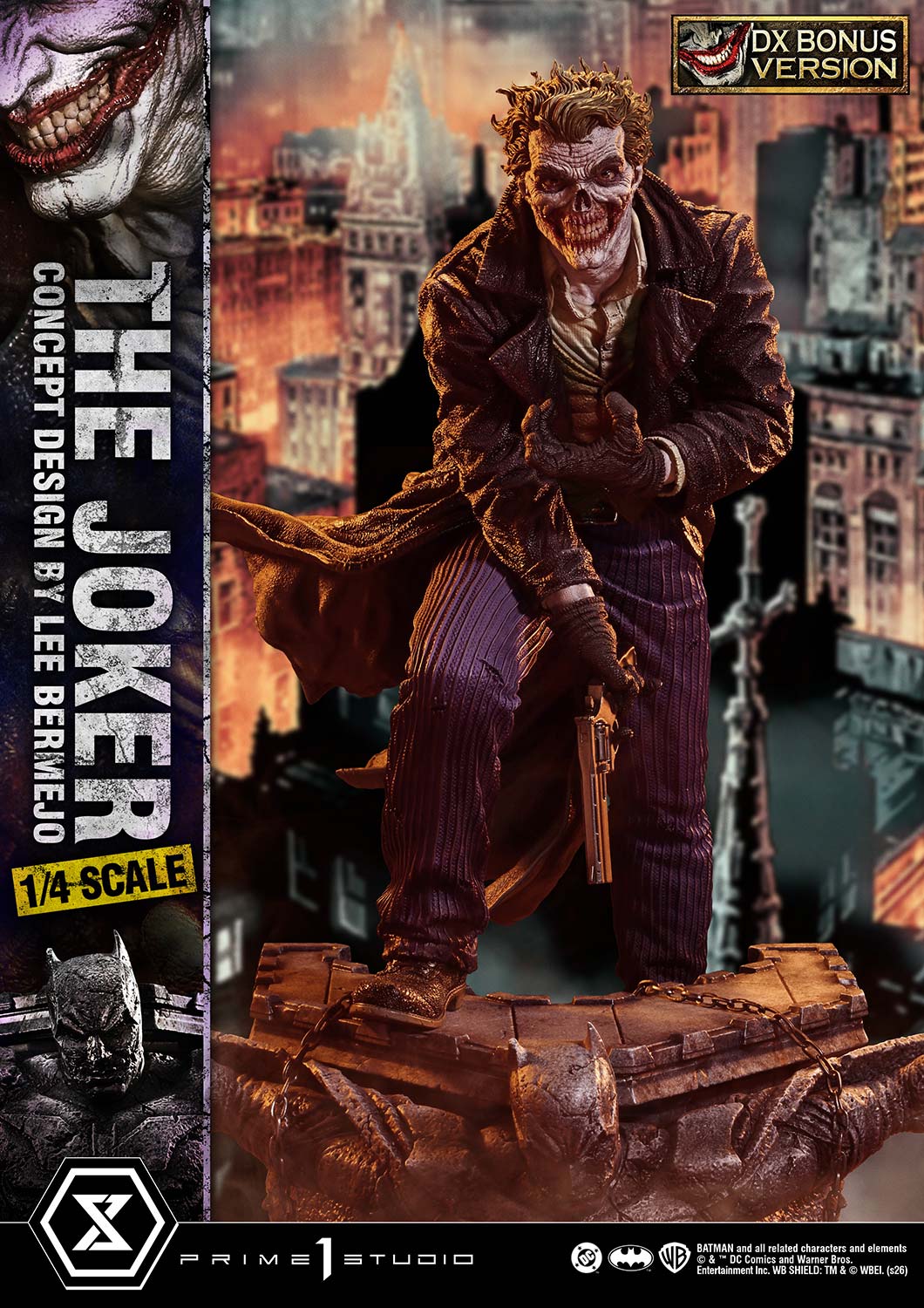 (PRE-ORDER) Ultimate Premium Masterline Batman (Comics) The Joker (Concept Design by Lee Bermejo) DX Bonus Version