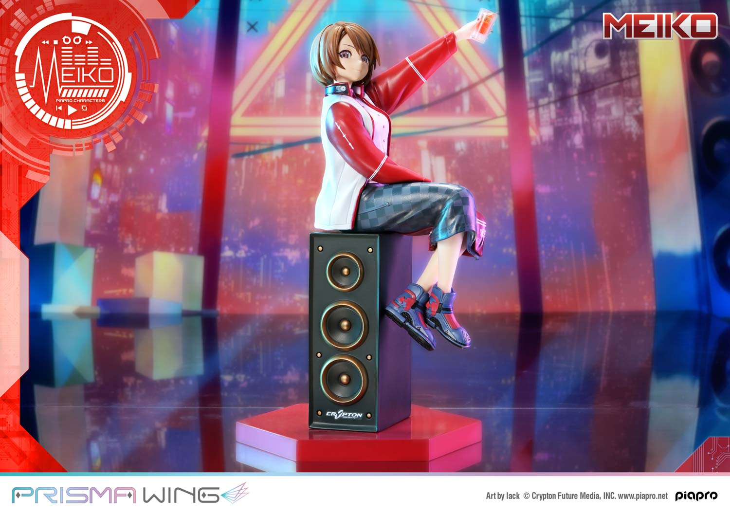 (PRE-ORDER) PRISMA WING Piapro Characters MEIKO "Art by lack" 1/7 Scale Pre-Painted Figure