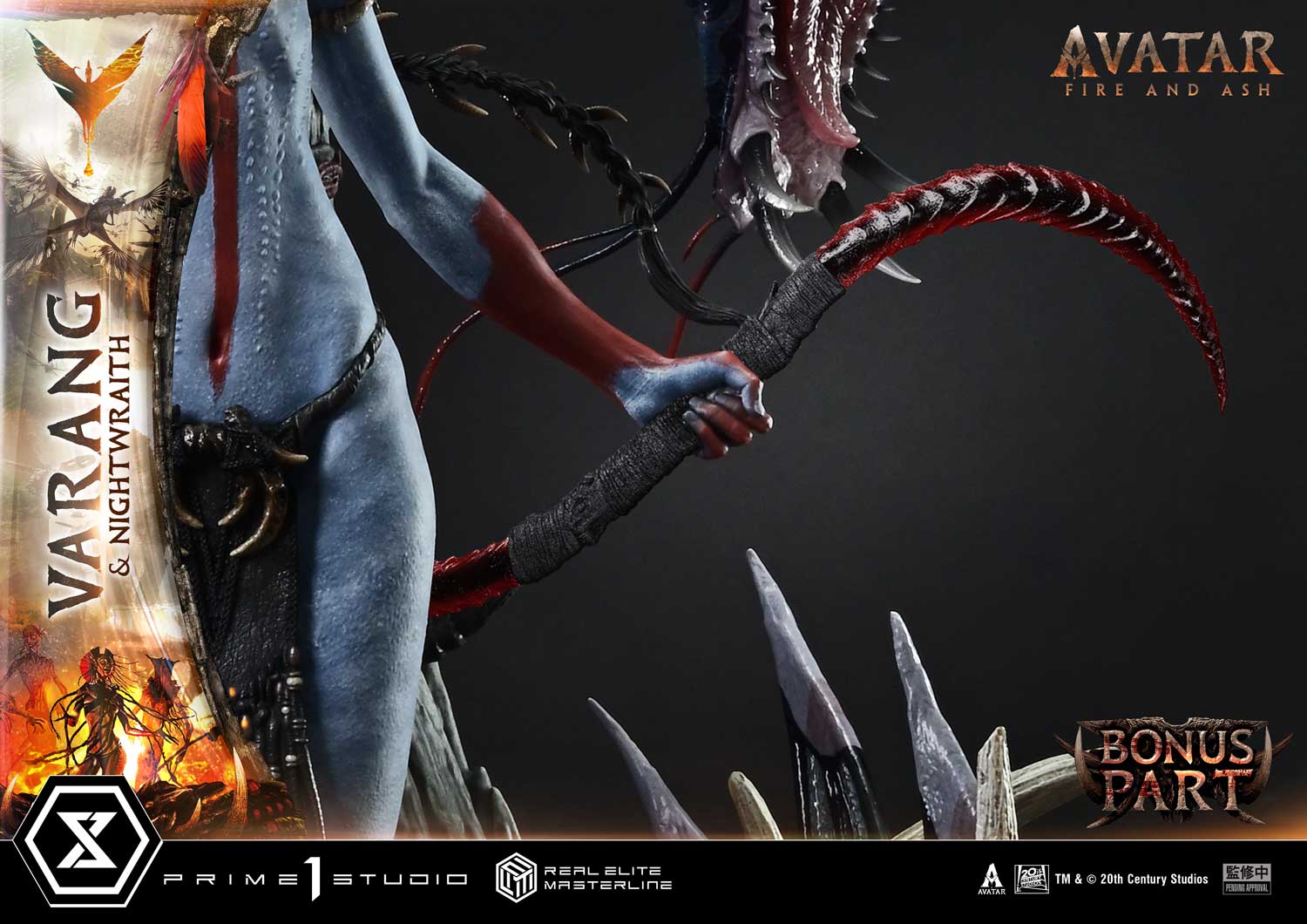 Real Elite Masterline Avatar: Fire and Ash (Film) Varang &amp; Nightwraith Avatar Legacy Collection Bonus Version